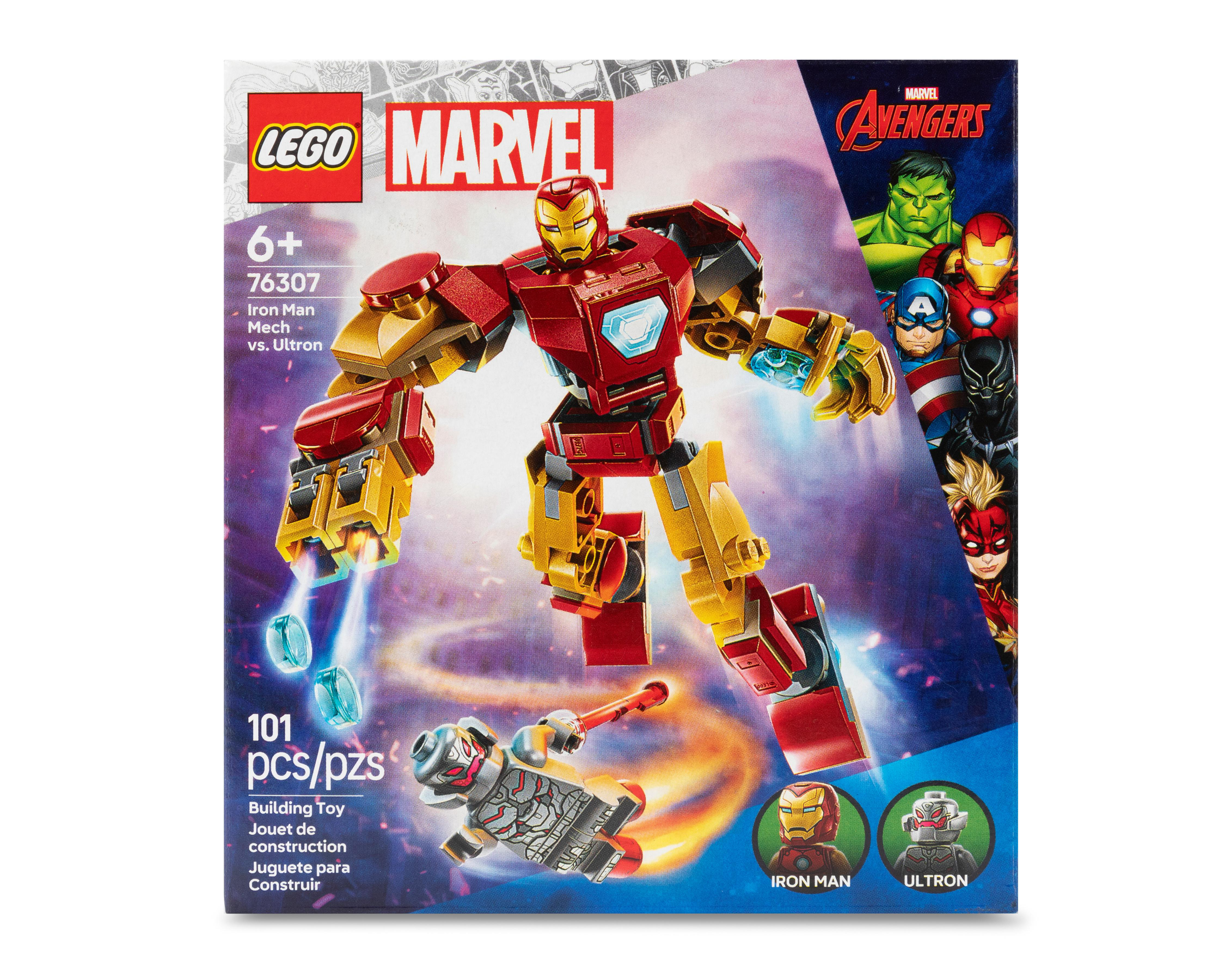 Foto 2 pulgar | LEGO Marvel: Armadura Robótica de Iron Man vs. Ultrón