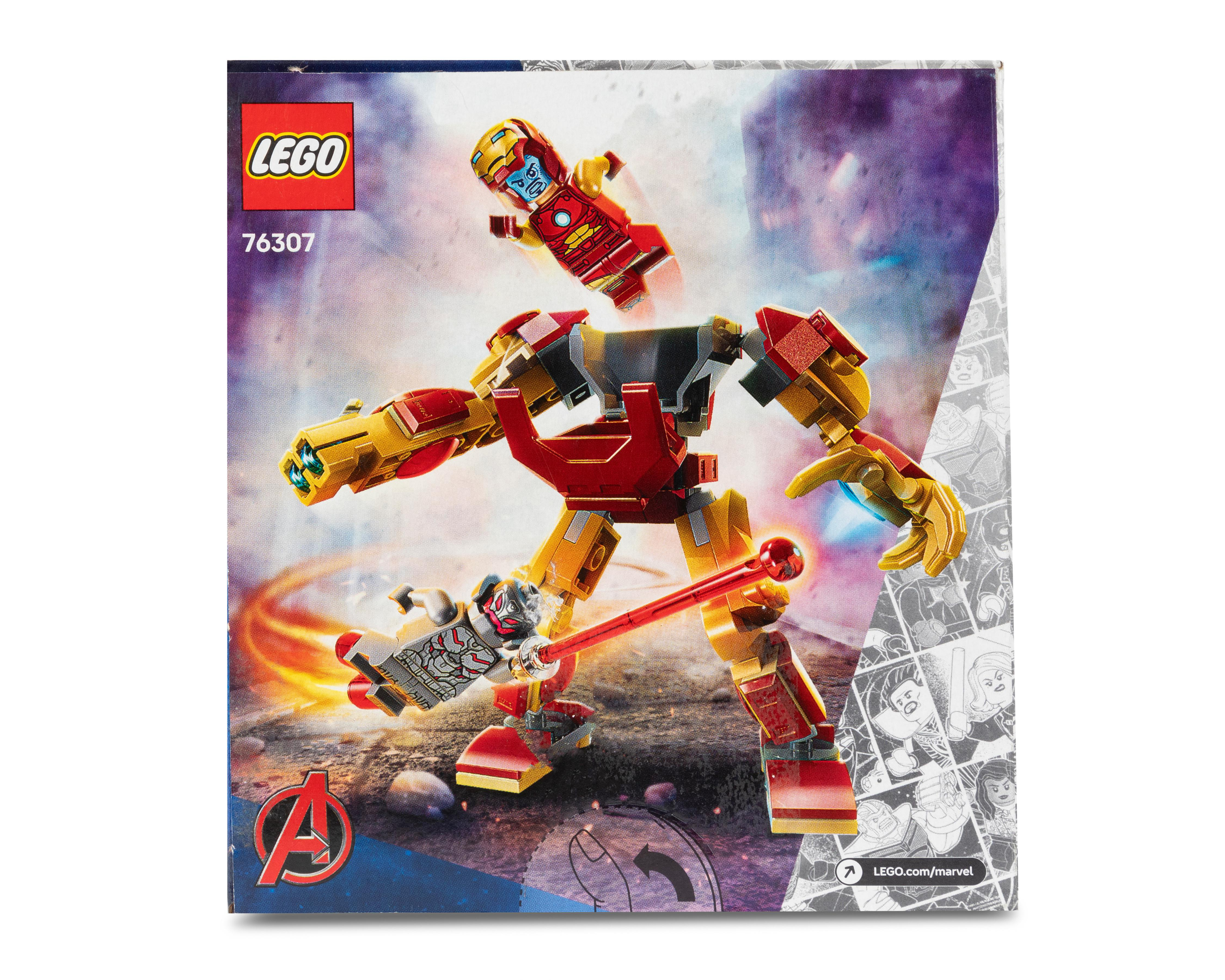 Foto 3 pulgar | LEGO Marvel: Armadura Robótica de Iron Man vs. Ultrón