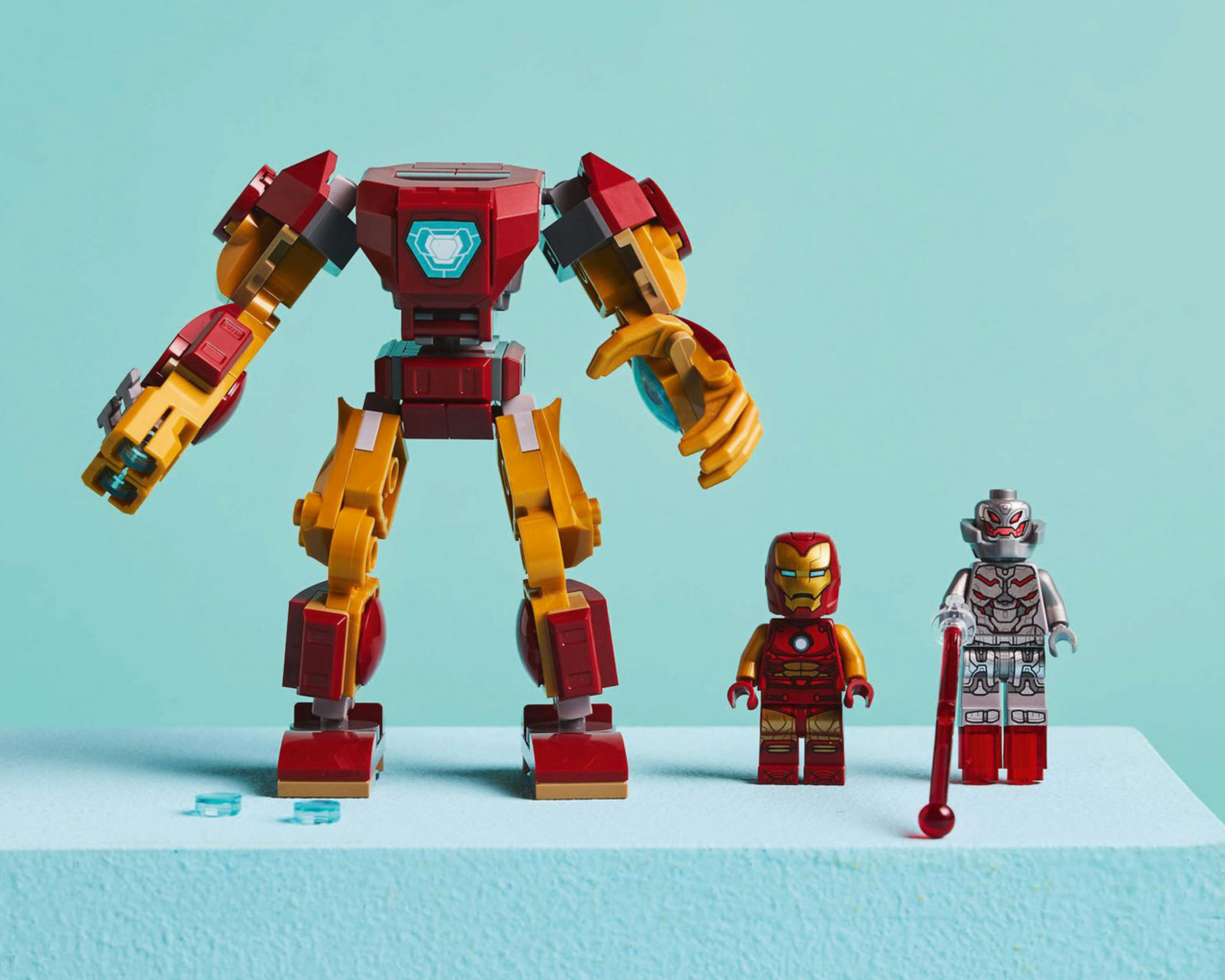 Foto 7 pulgar | LEGO Marvel: Armadura Robótica de Iron Man vs. Ultrón