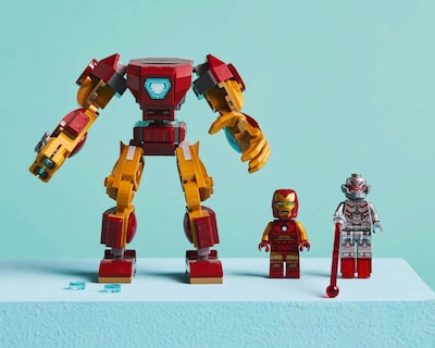 Foto 6 | LEGO Marvel: Armadura Robótica de Iron Man vs. Ultrón