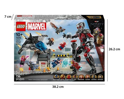 Foto 10 | LEGO Gran Batalla de Capitán América: Civil War