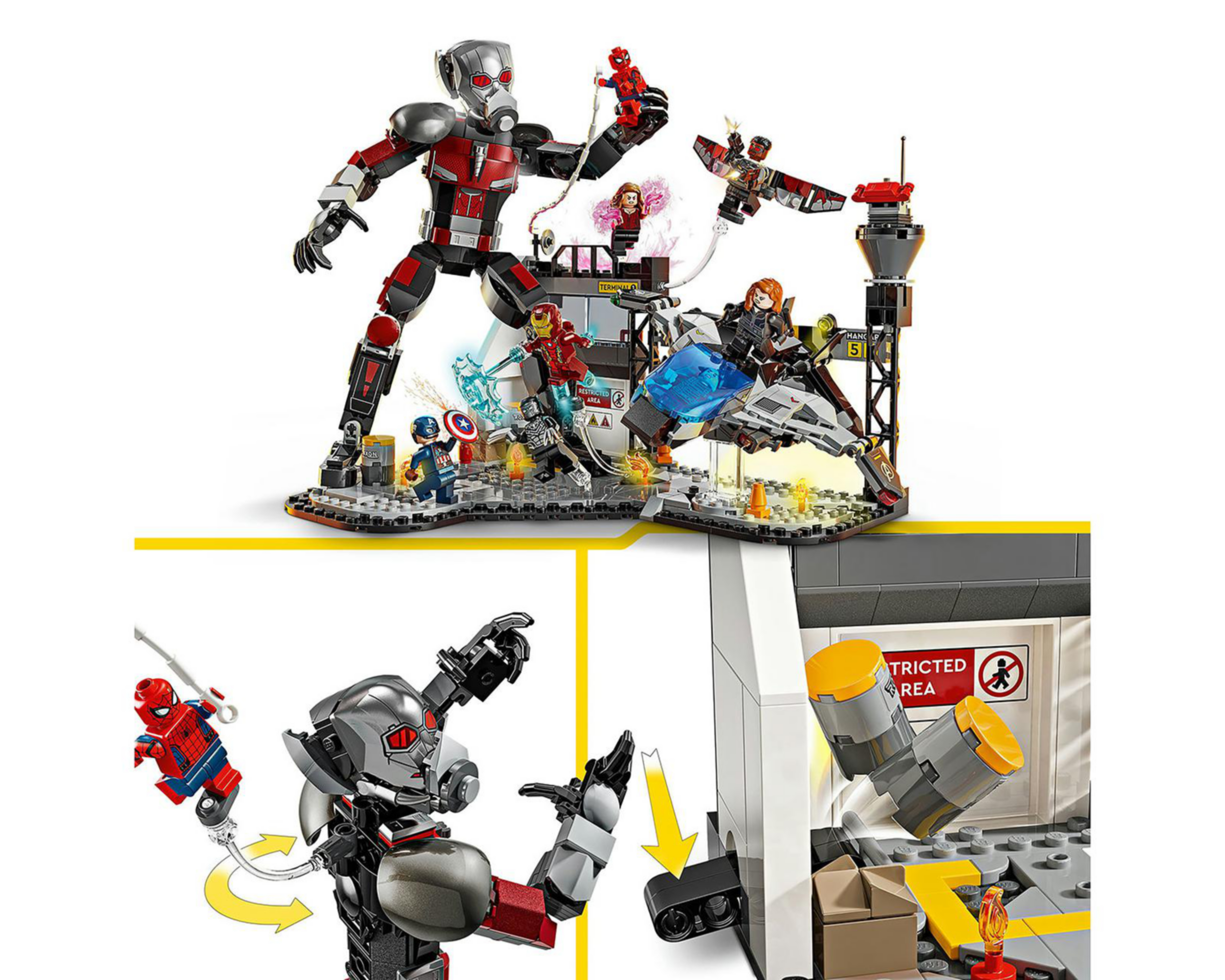 Foto 7 | LEGO Gran Batalla de Capitán América: Civil War