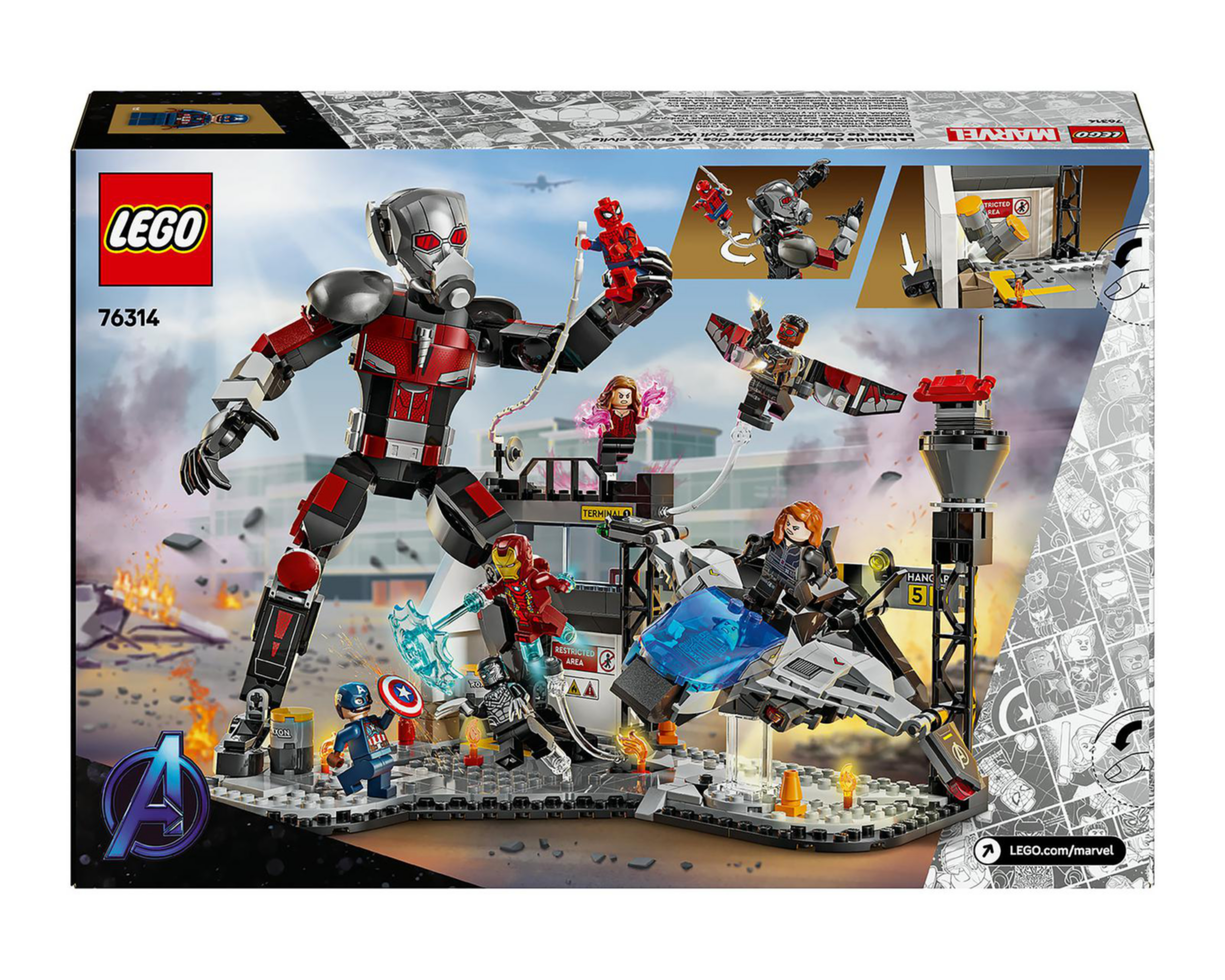 Foto 9 | LEGO Gran Batalla de Capitán América: Civil War