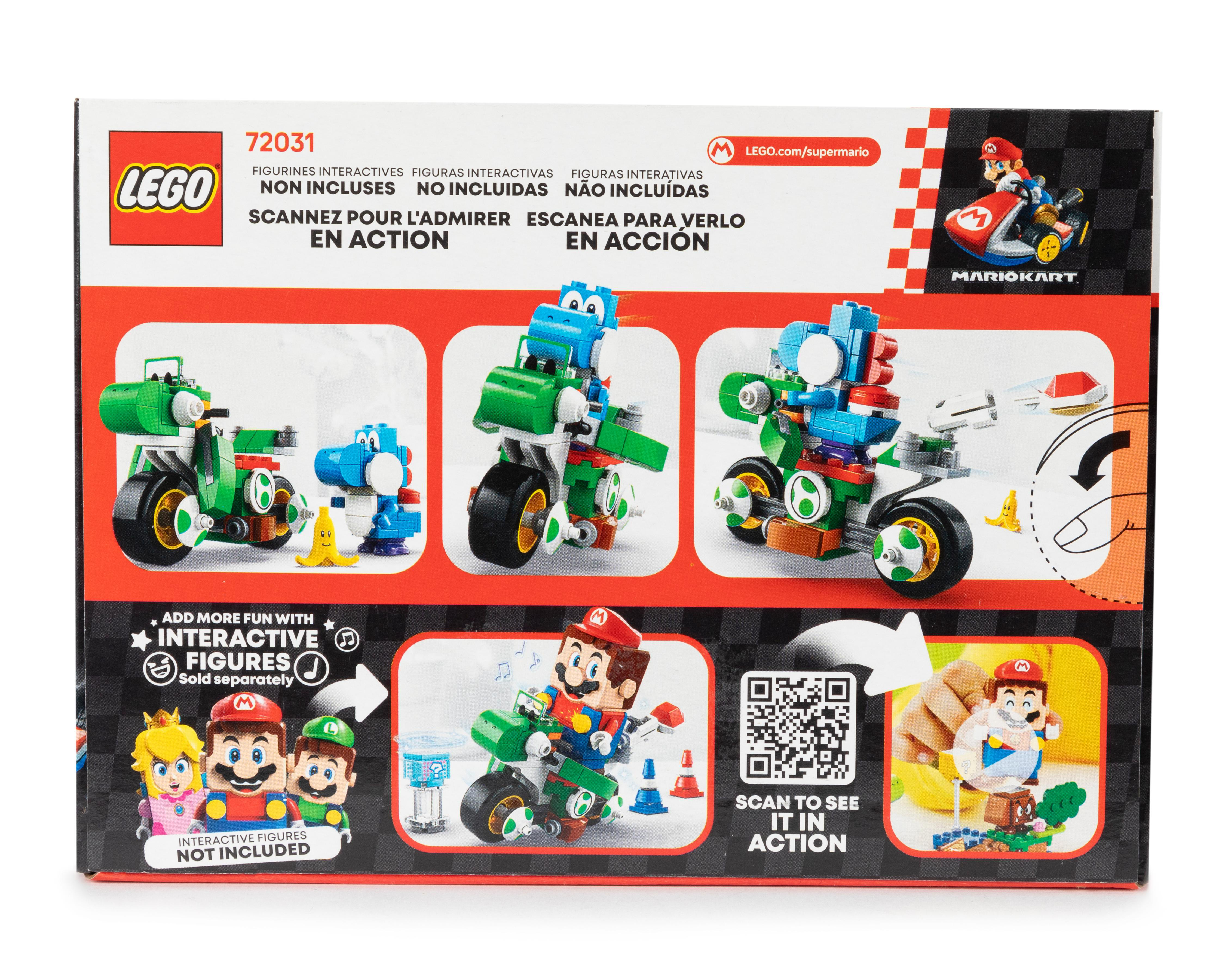 Foto 3 pulgar | LEGO Super Mario: Mario Kart Moto Yoshi