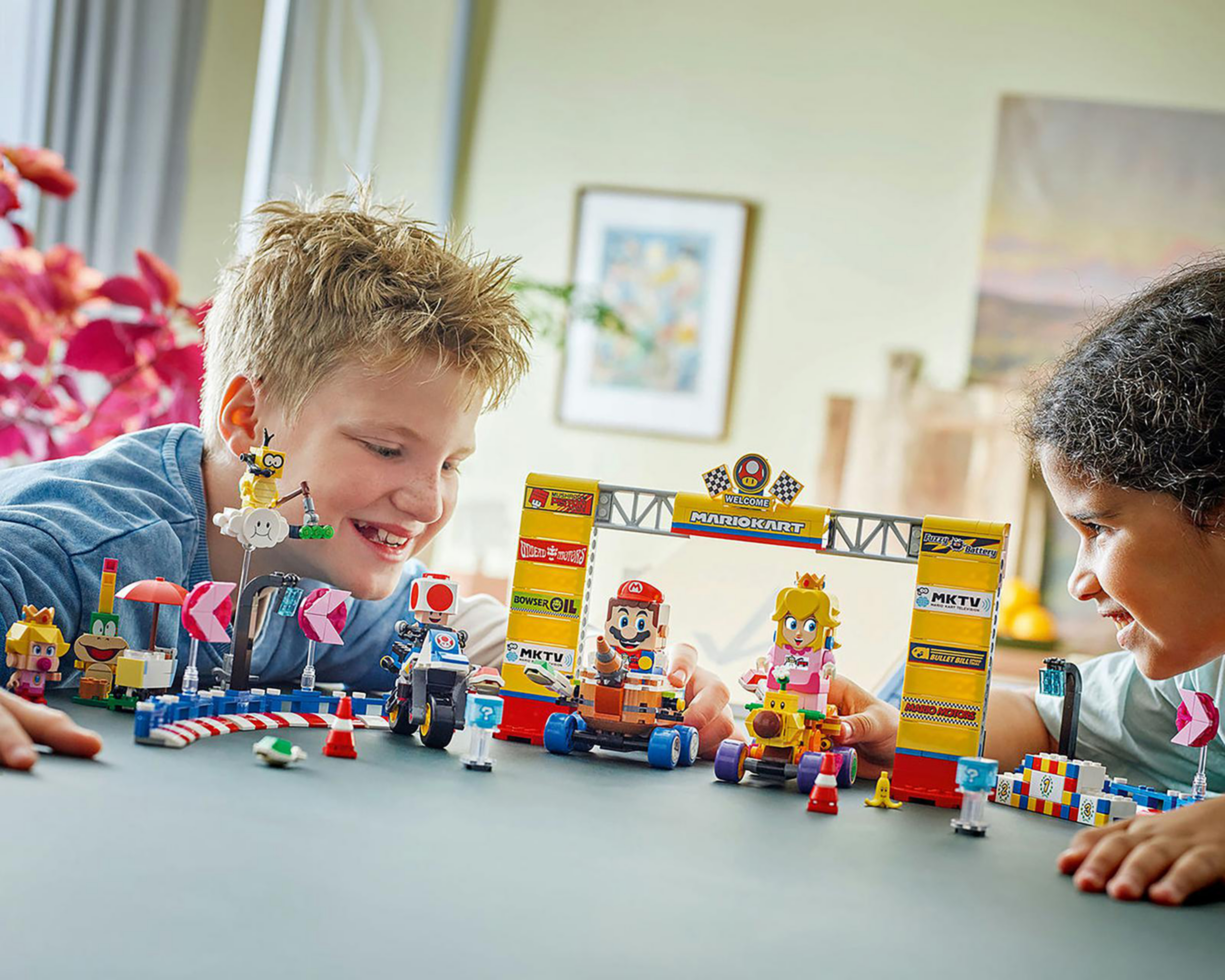 Foto 6 pulgar | LEGO Super Mario Kart: Set Bebé Peach y Grand Prix