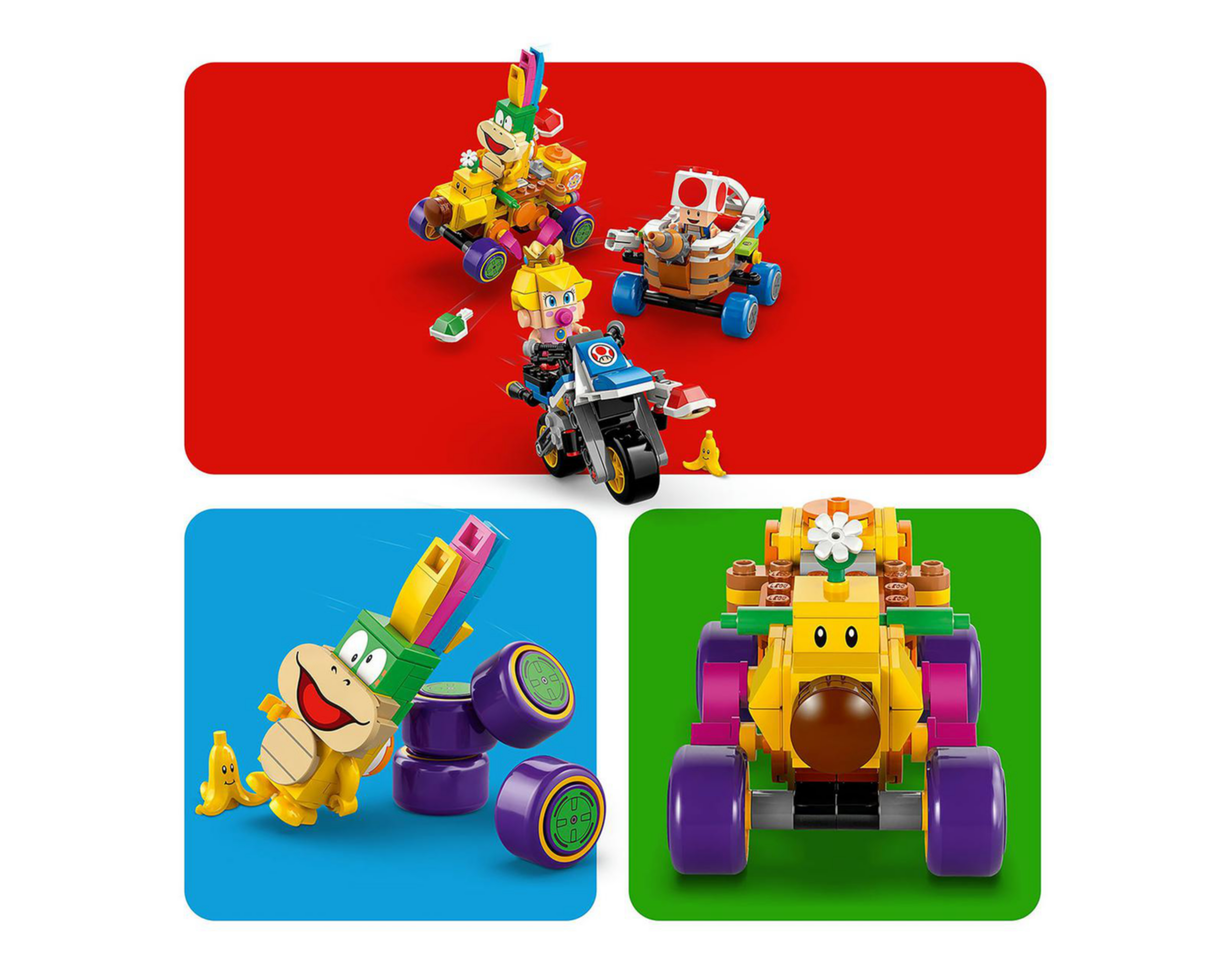 Foto 9 pulgar | LEGO Super Mario Kart: Set Bebé Peach y Grand Prix