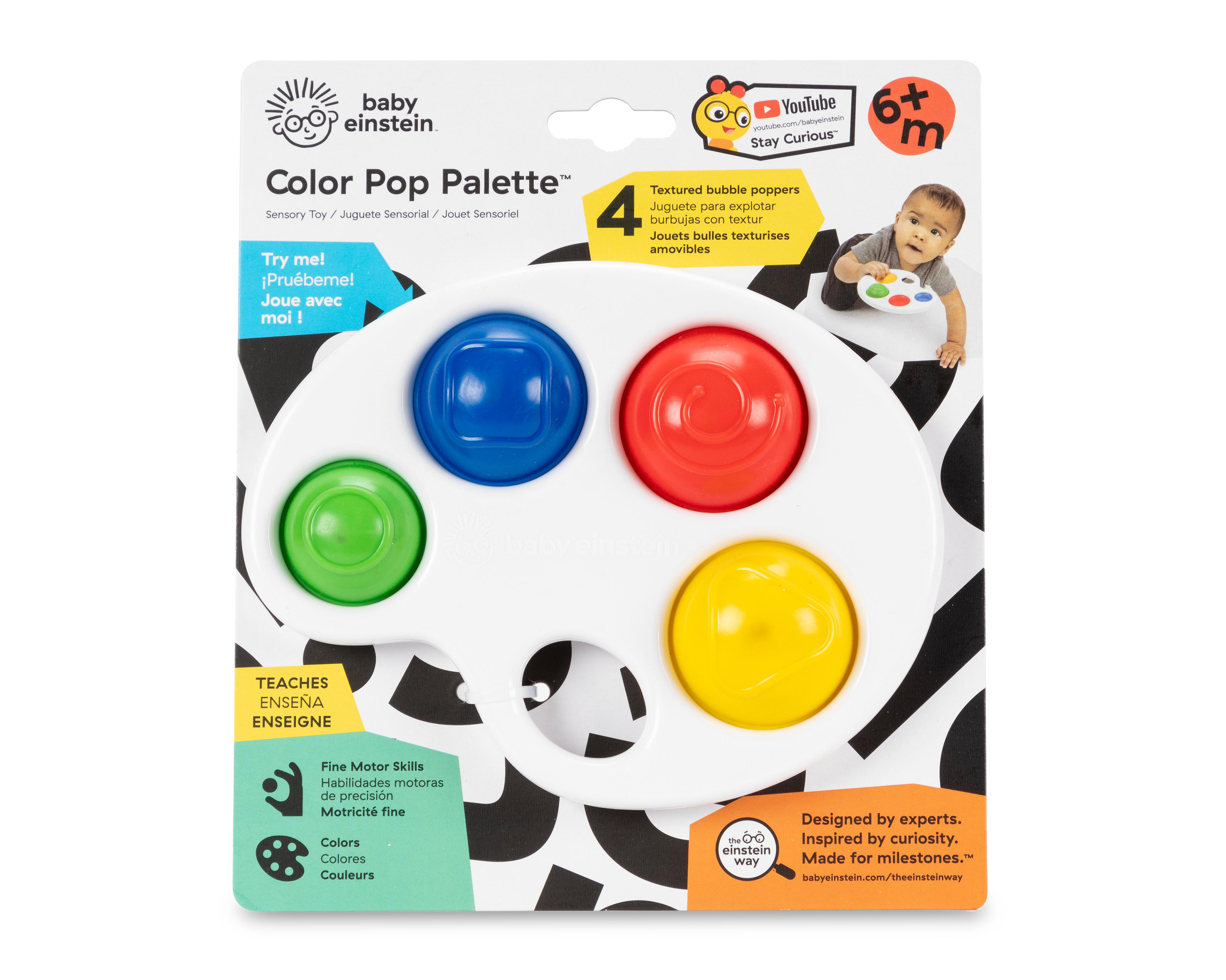 Juguete Sensorial Baby Einstein Color Pop Palette