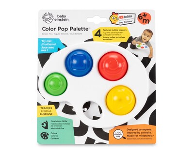 Foto 1 | Juguete Sensorial Baby Einstein Color Pop Palette