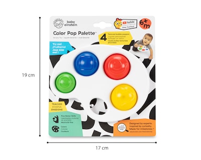 Foto 3 | Juguete Sensorial Baby Einstein Color Pop Palette