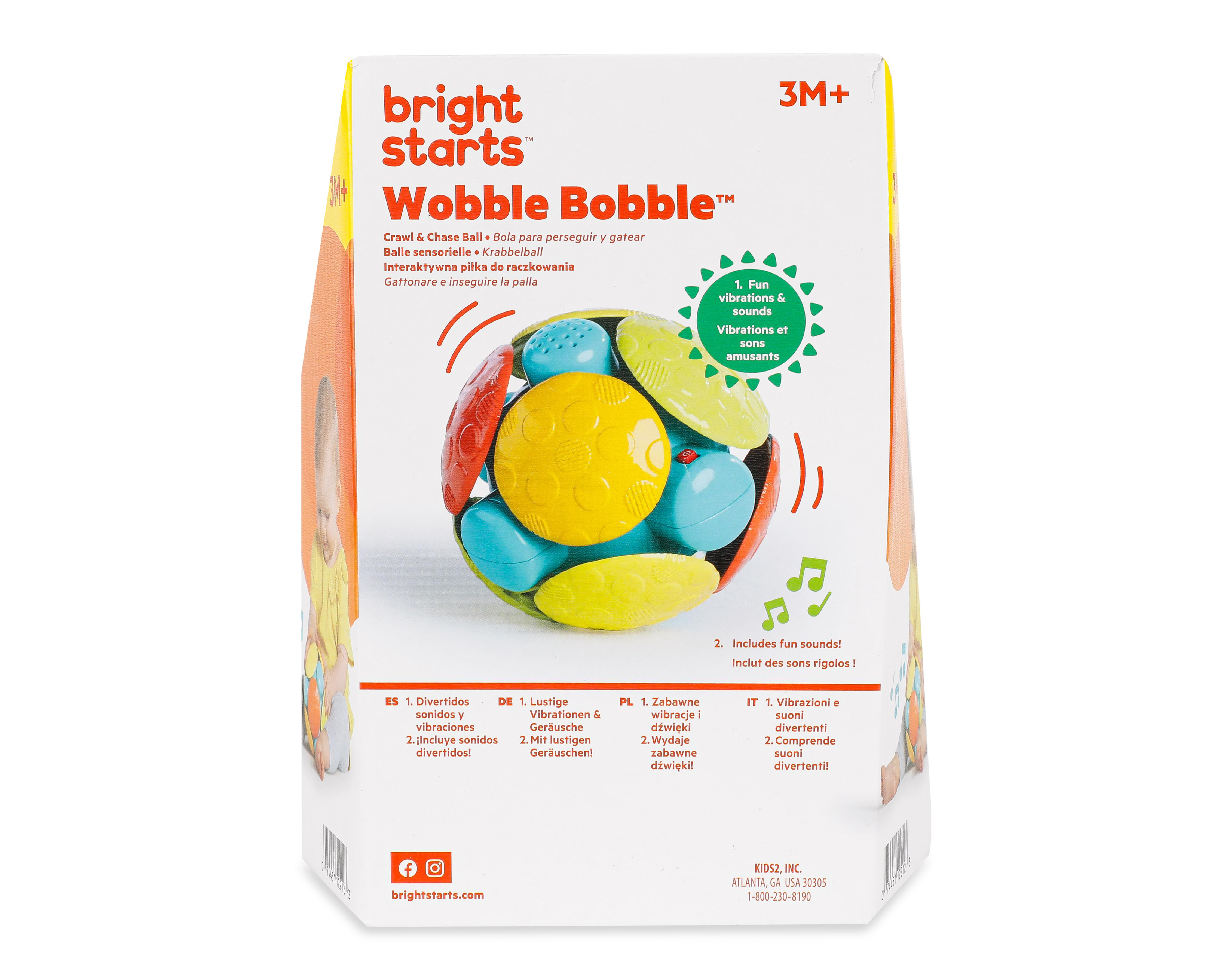 Foto 3 pulgar | Pelota Sensorial Bright Starts Wobble Bobble