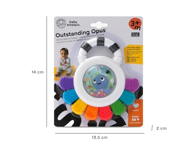 Foto 4 | Sonaja para Bebé Baby Einstein con Mordedera