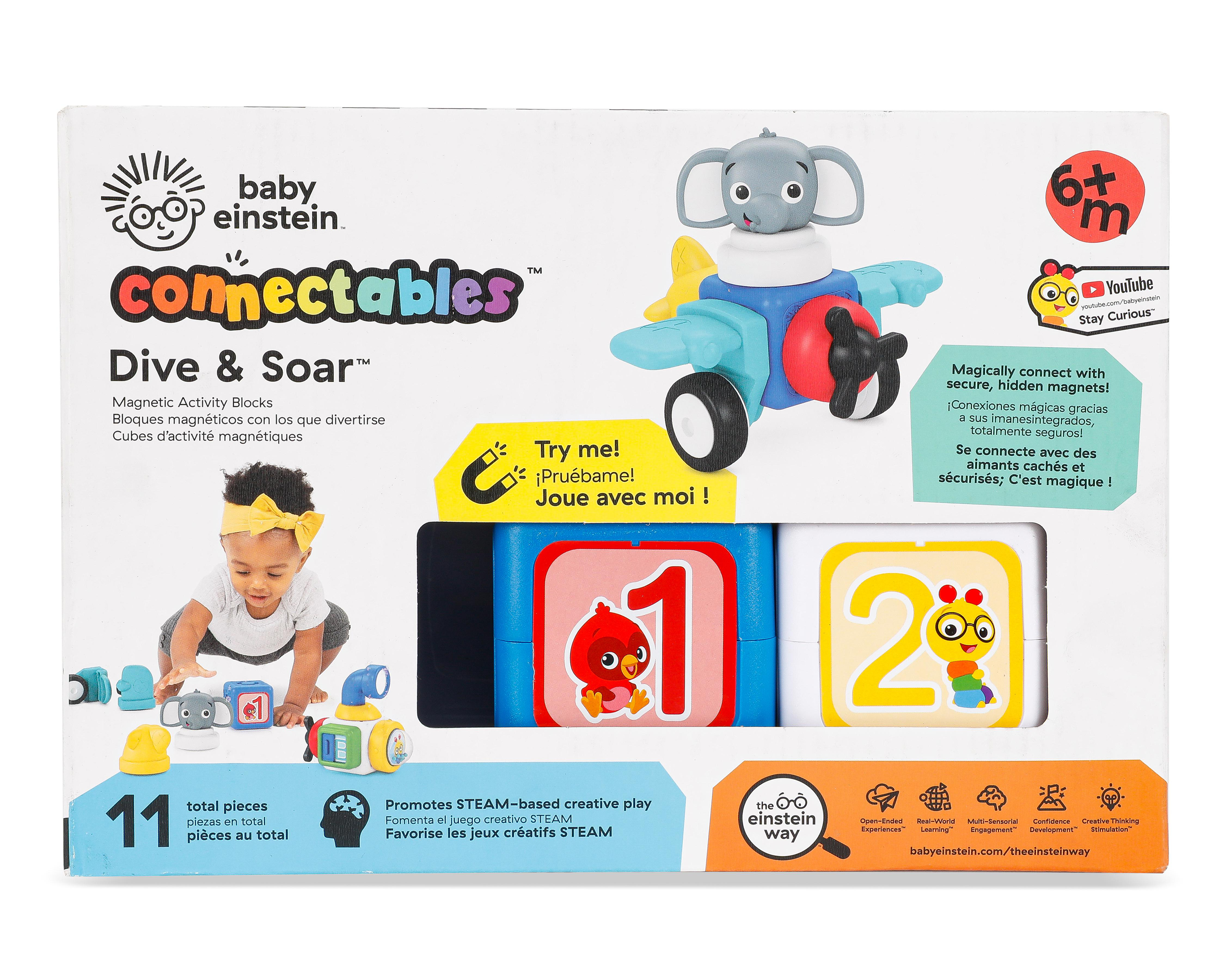 Foto 1 | Bloques Magnéticos Connectables Dive & Soar Baby Einstein