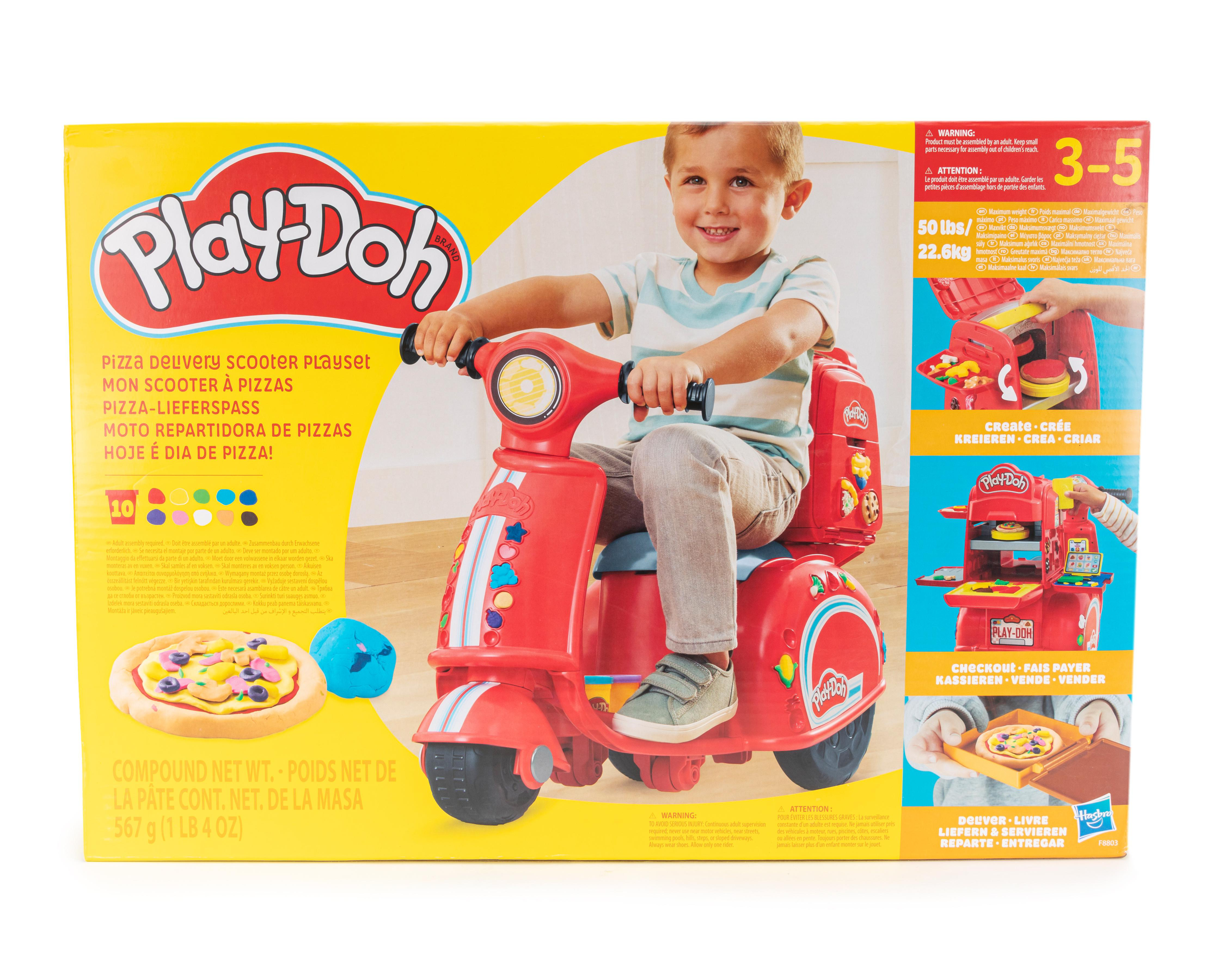 Moto Repartidora de Pizzas Play-Doh