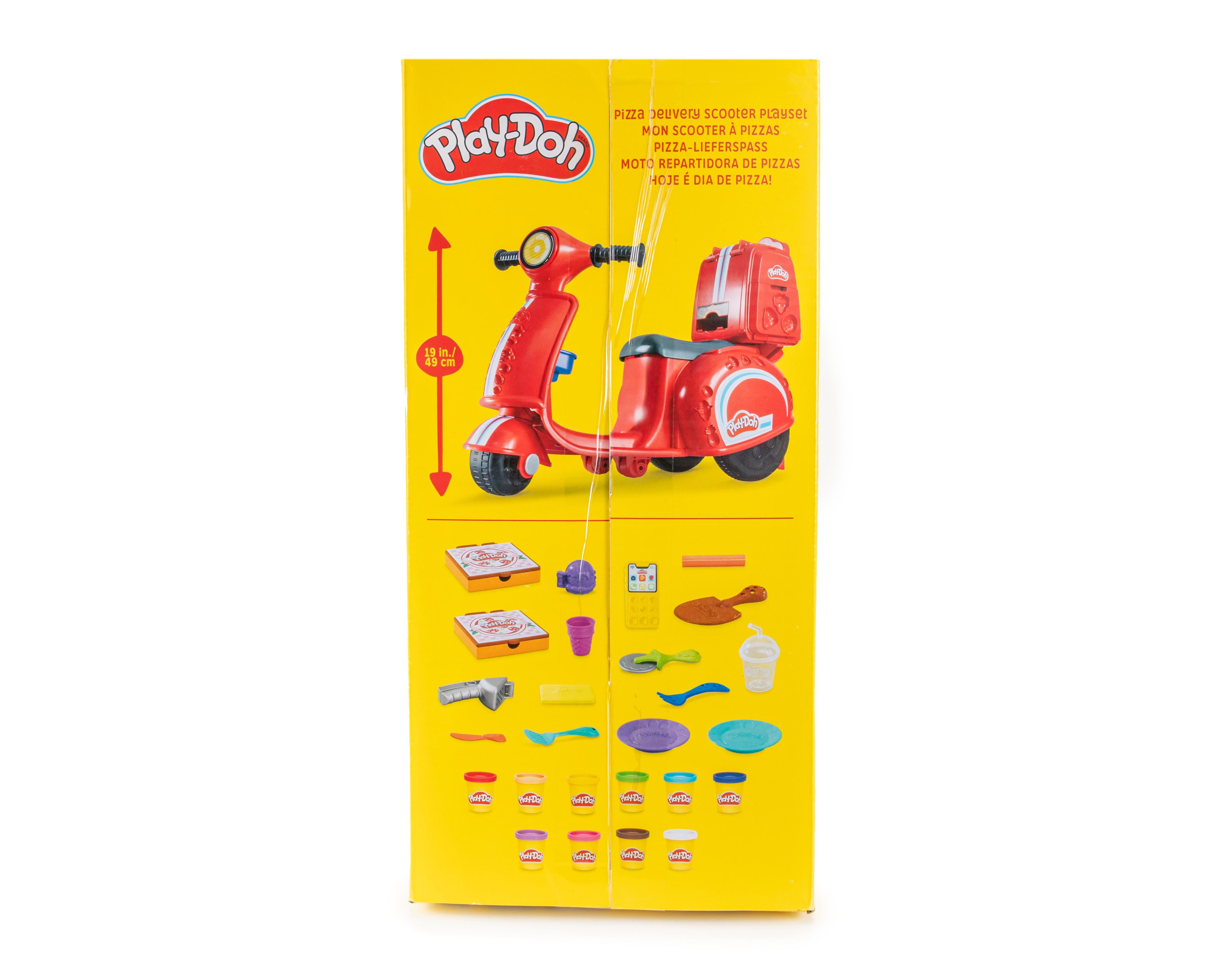Foto 4 pulgar | Moto Repartidora de Pizzas Play-Doh