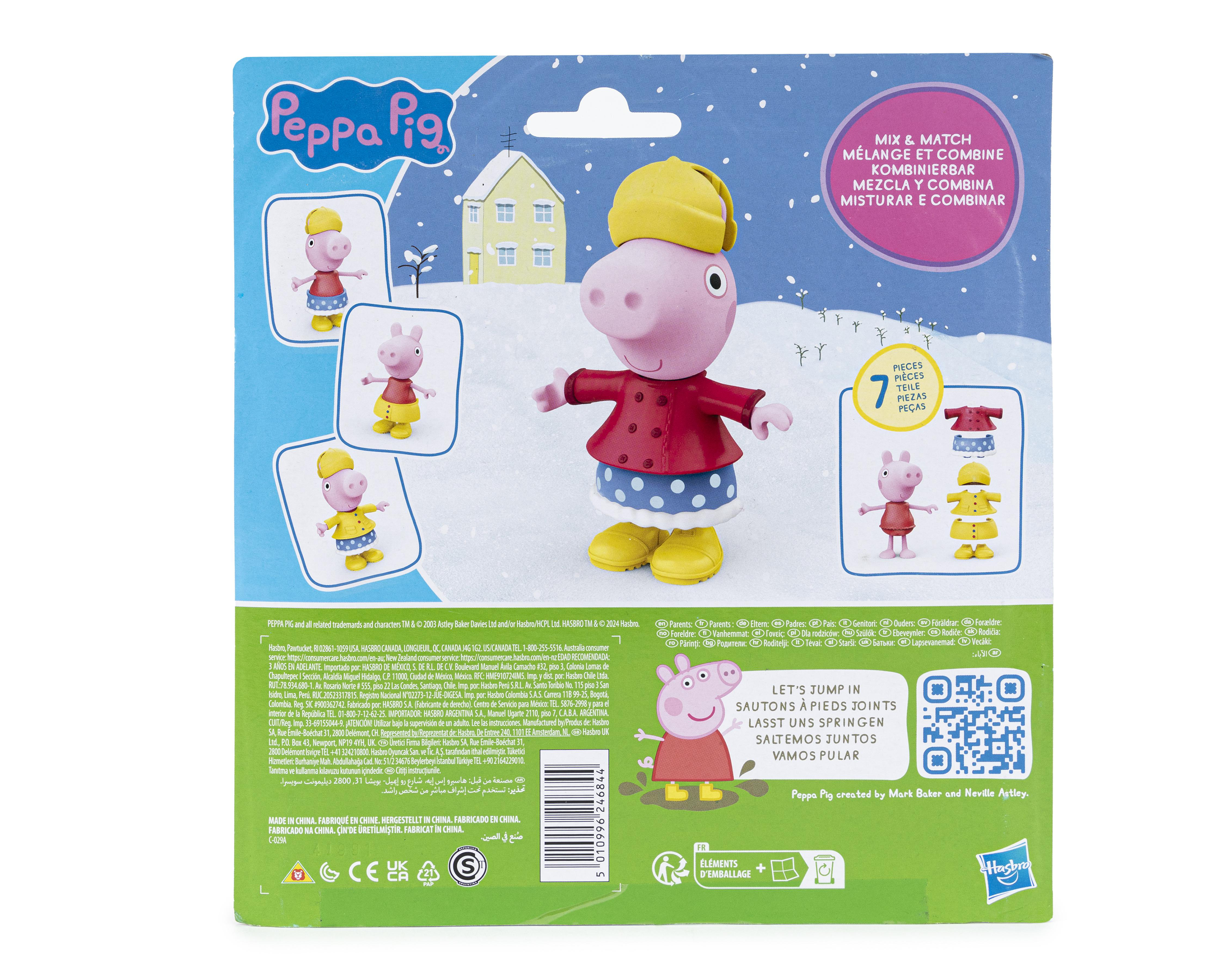 Foto 2 | Figura Peppa Pig Hasbro Estilos Divertidos