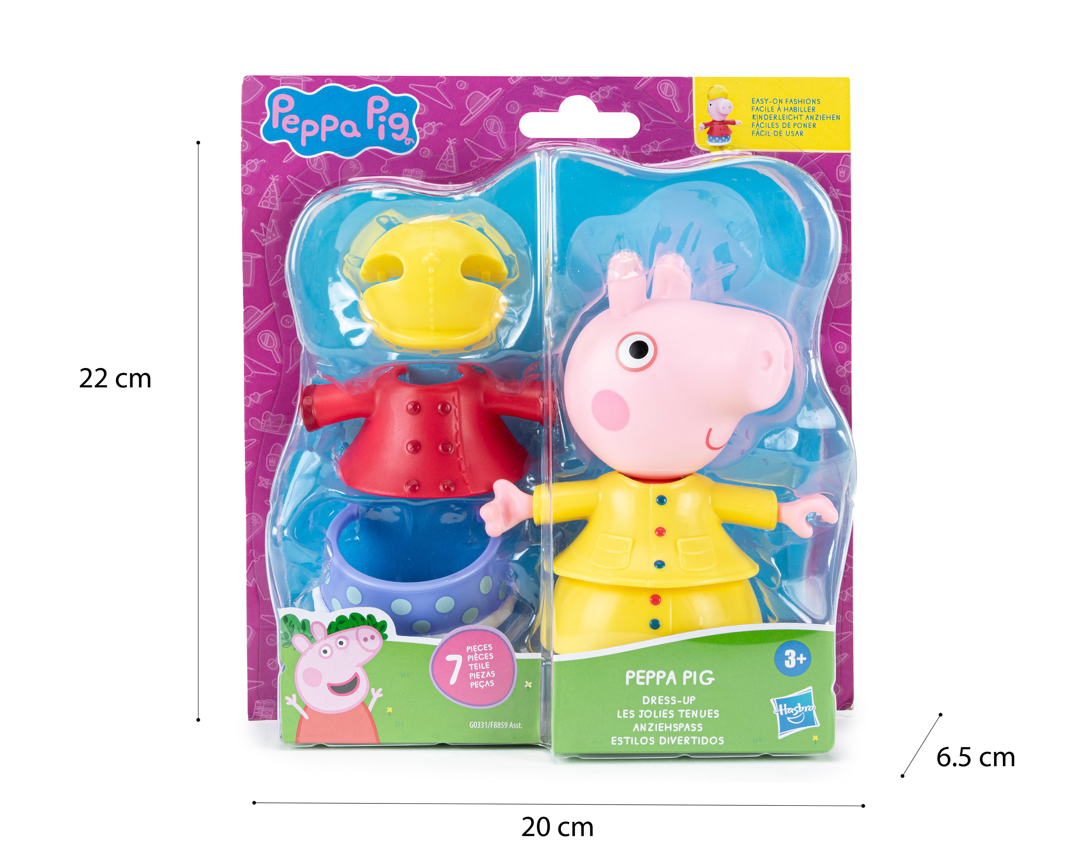 Foto 4 pulgar | Figura Peppa Pig Hasbro Estilos Divertidos