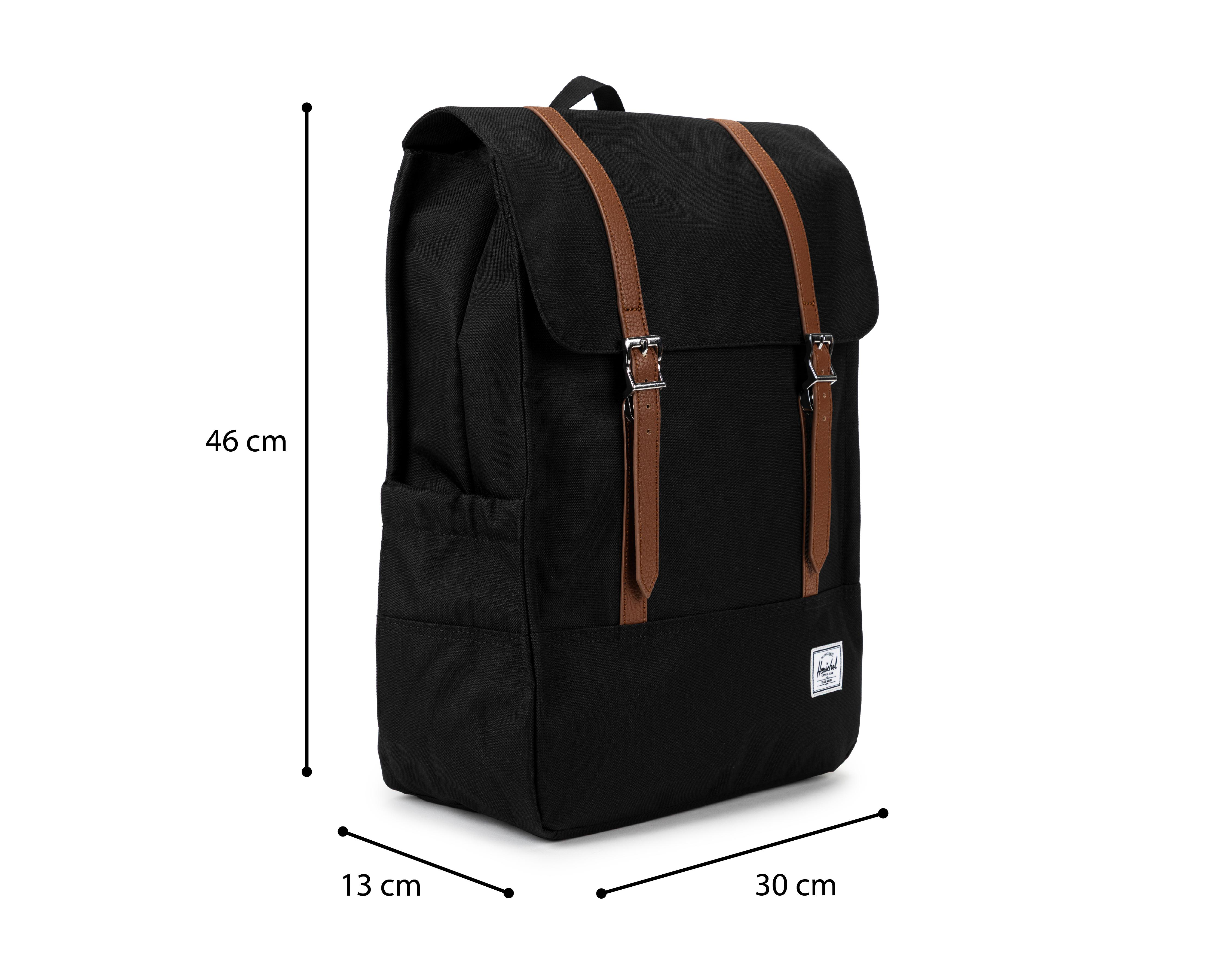 Foto 8 pulgar | Mochila Herschel Negra