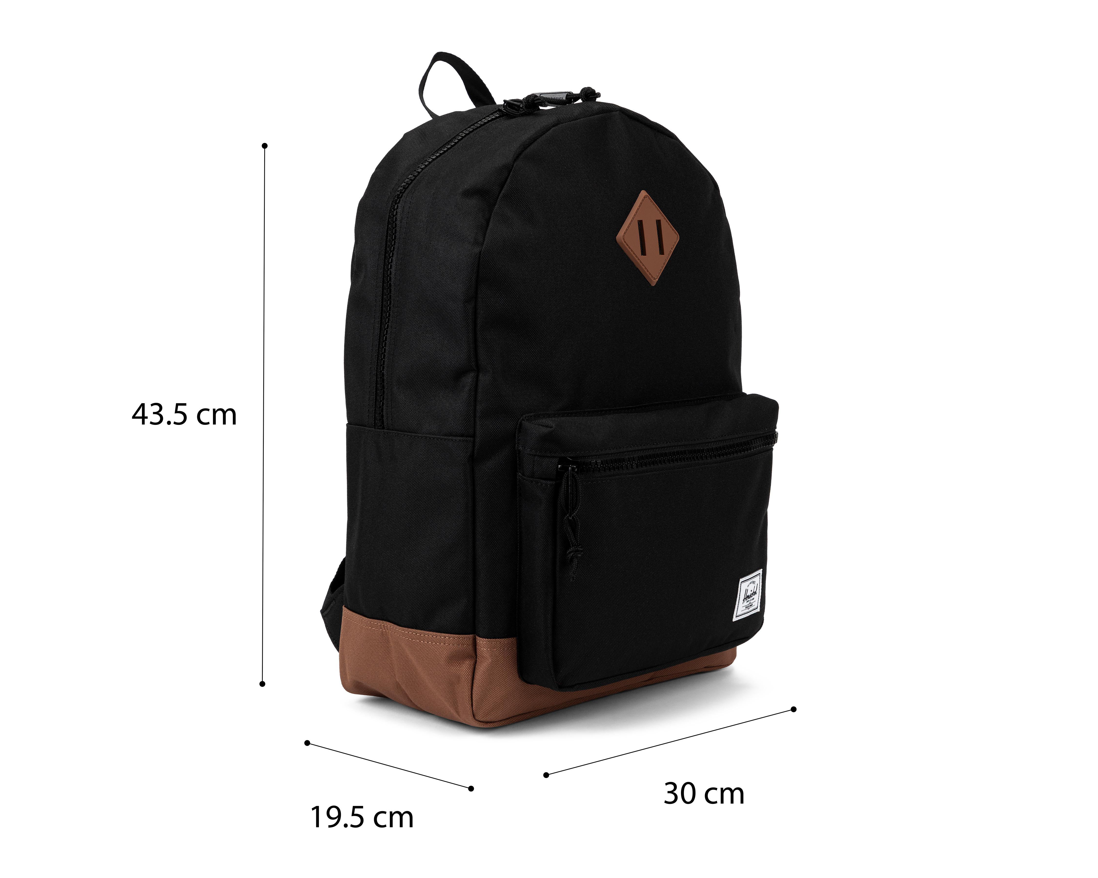 Foto 8 pulgar | Mochila Herschel Negra