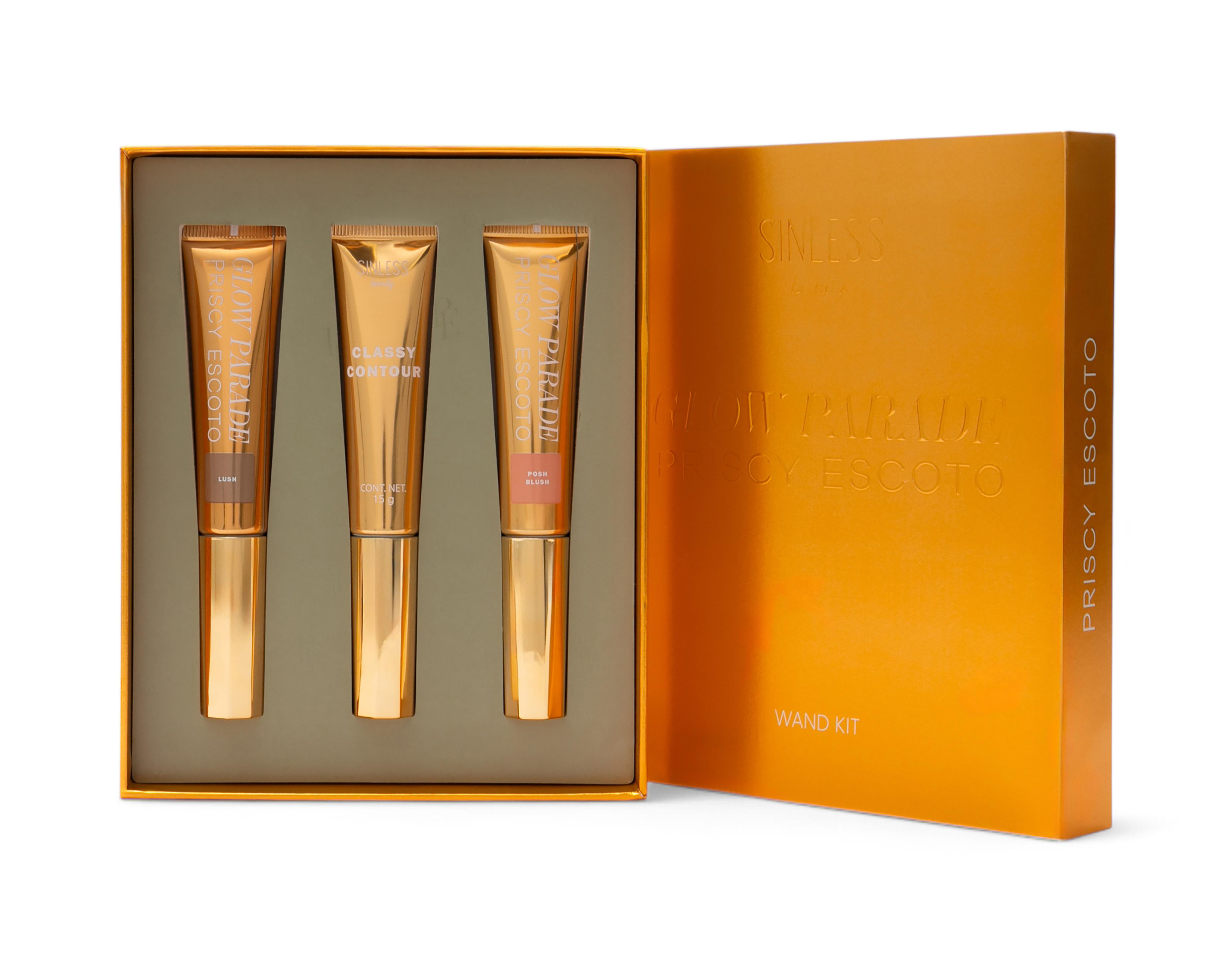 Foto 2 pulgar | Kit de maquillaje Sinless Beauty Wand Kit Glow Parade x Priscy Escoto