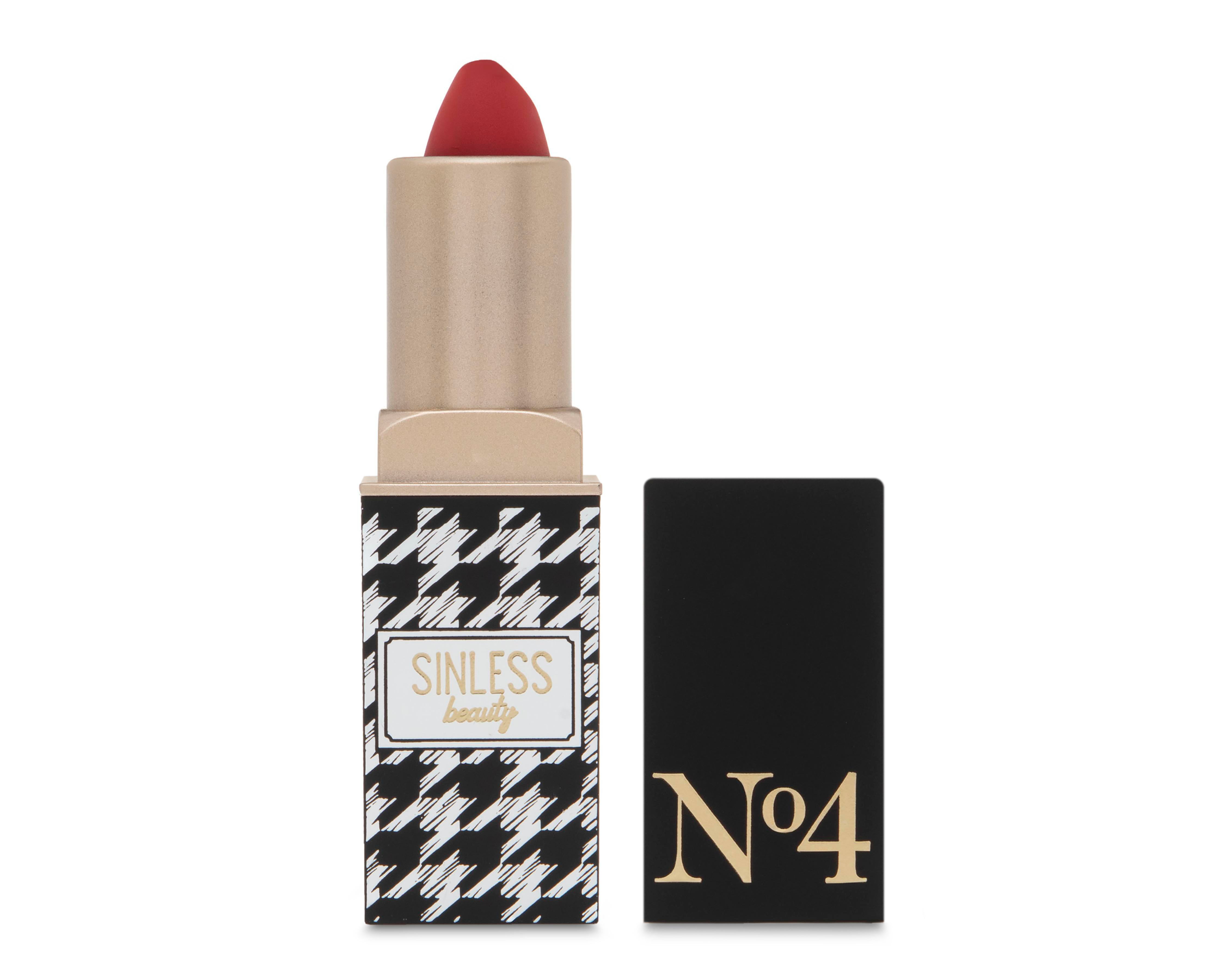 Foto 2 pulgar | Labial Sinless Beauty Rojo