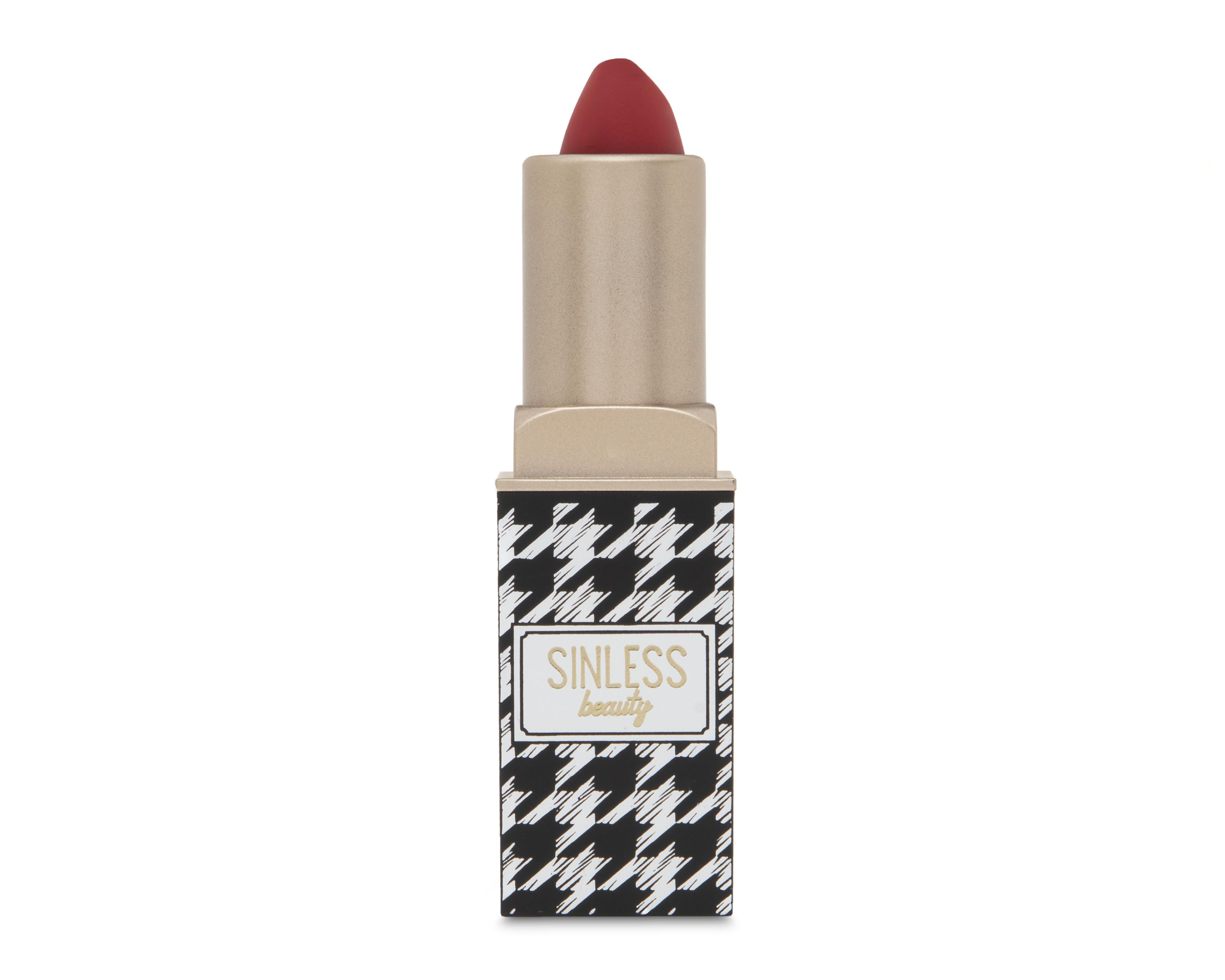 Foto 4 pulgar | Labial Sinless Beauty Rojo