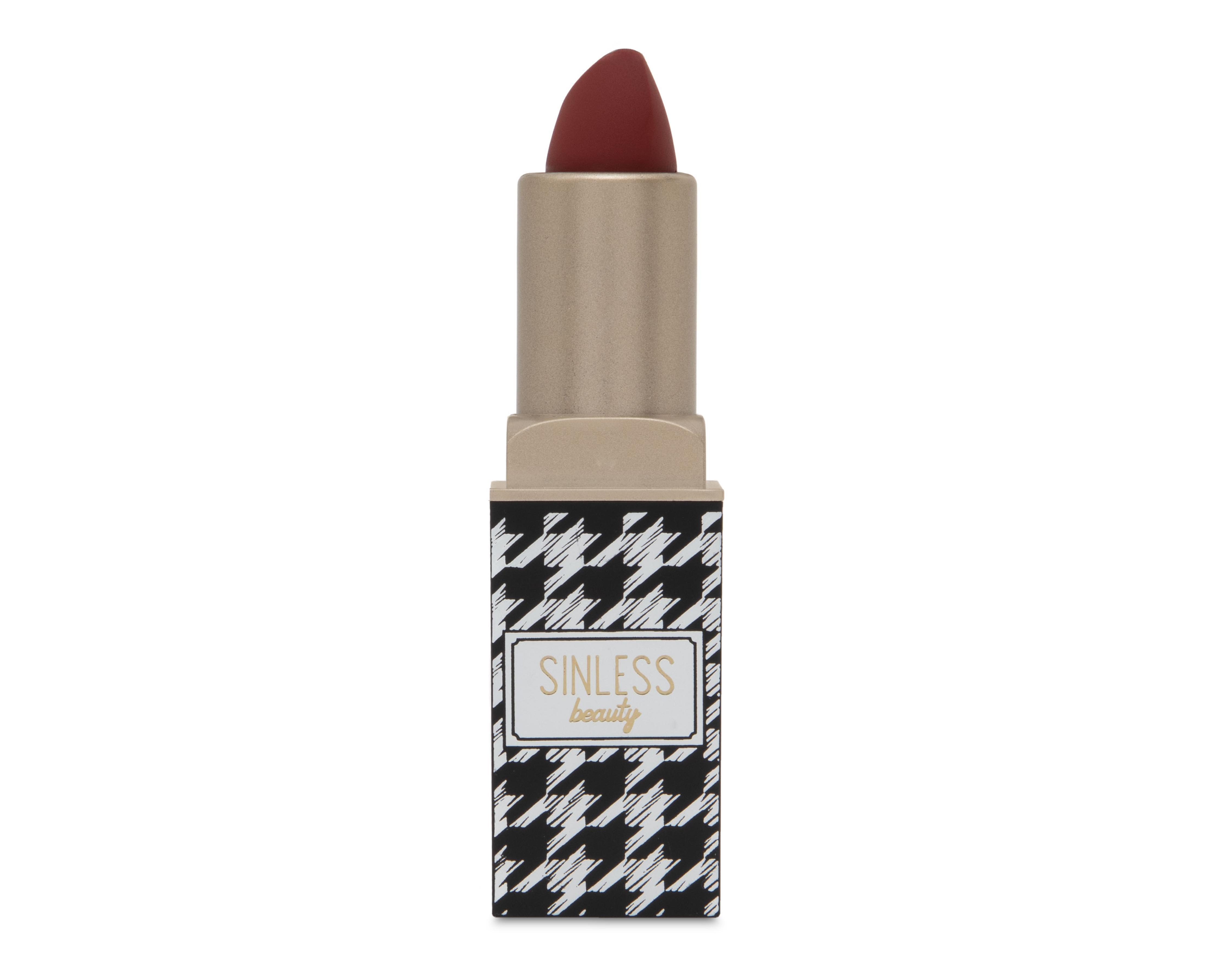 Foto 4 pulgar | Labial Sinless Beauty Rojo