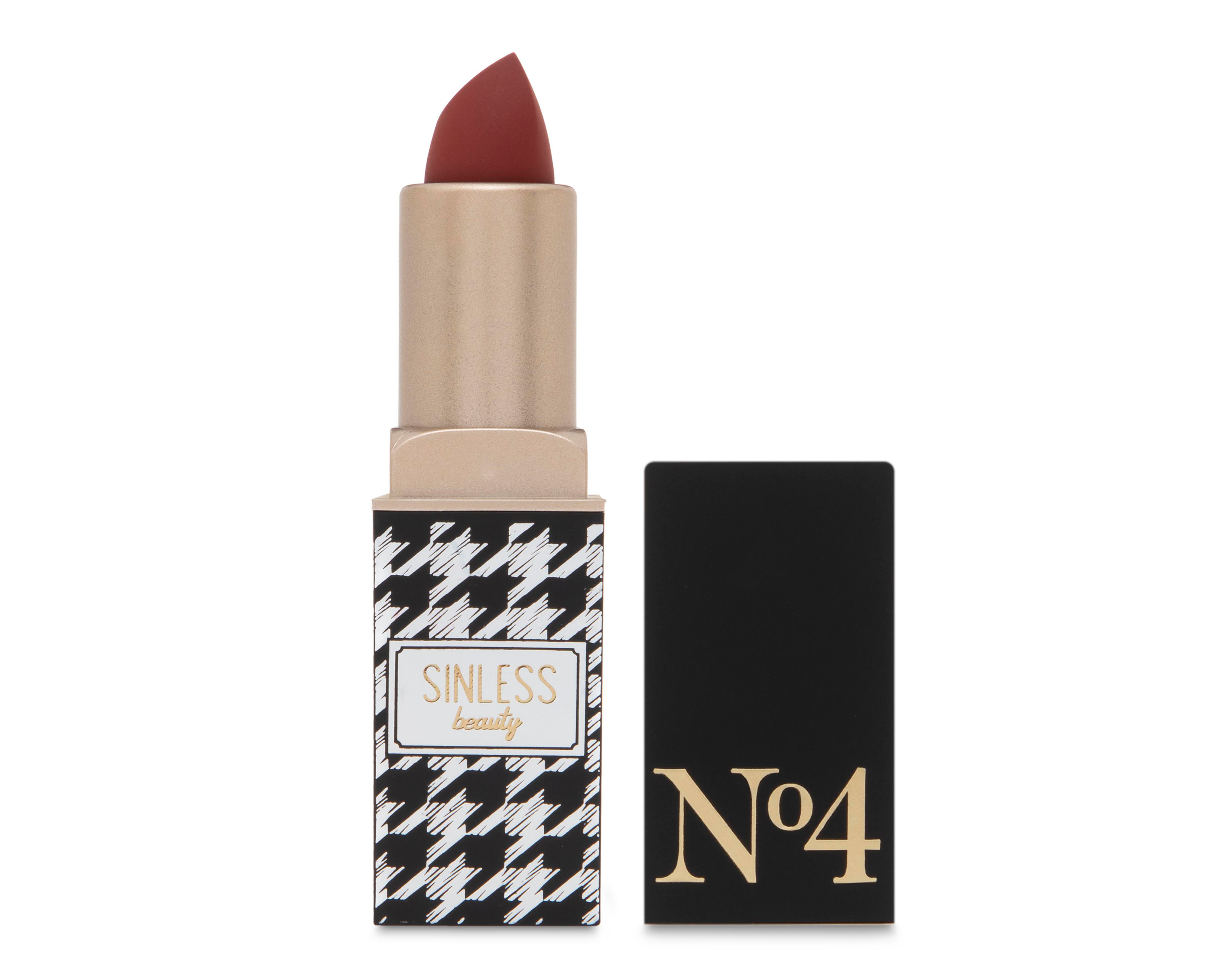 Foto 1 | Labial Sinless Beauty Essential Rojo No. 4 #353SLB