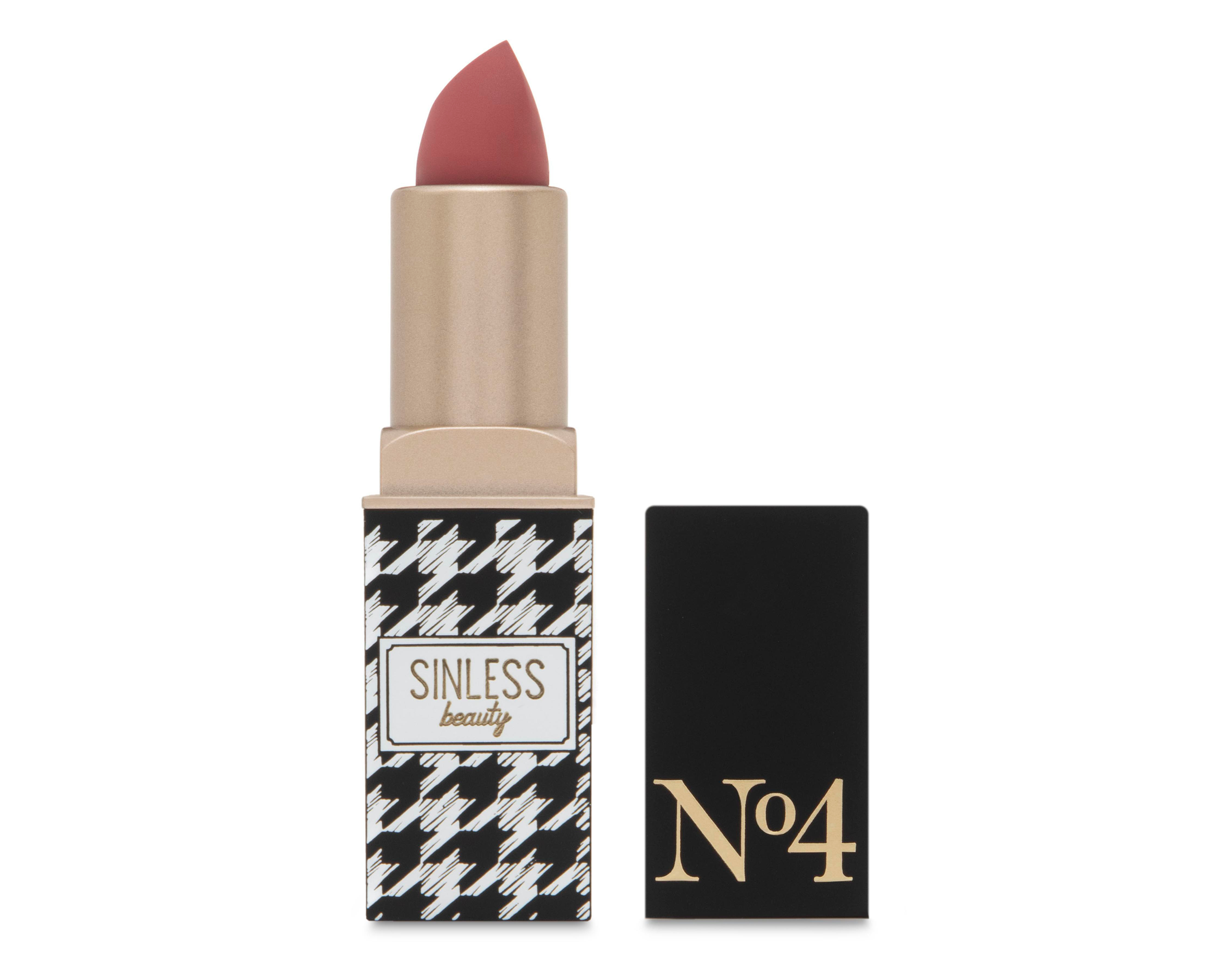 Foto 2 pulgar | Labial Sinless Beauty Perfect Lipstick No. 4 Tono 4.9