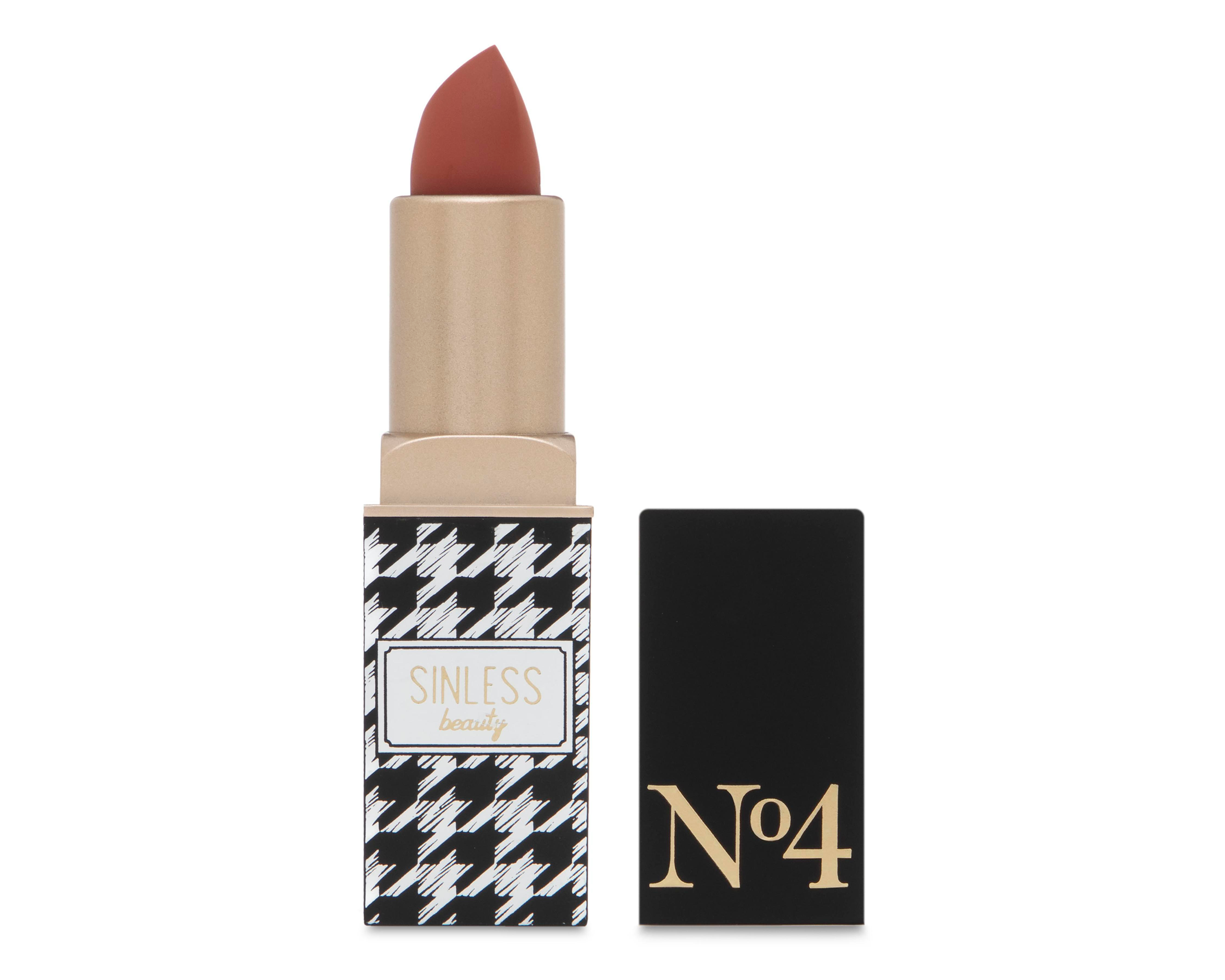 Foto 2 pulgar | Labial Sinless Beauty Perfect Lipstick No. 4 Tono 4.11