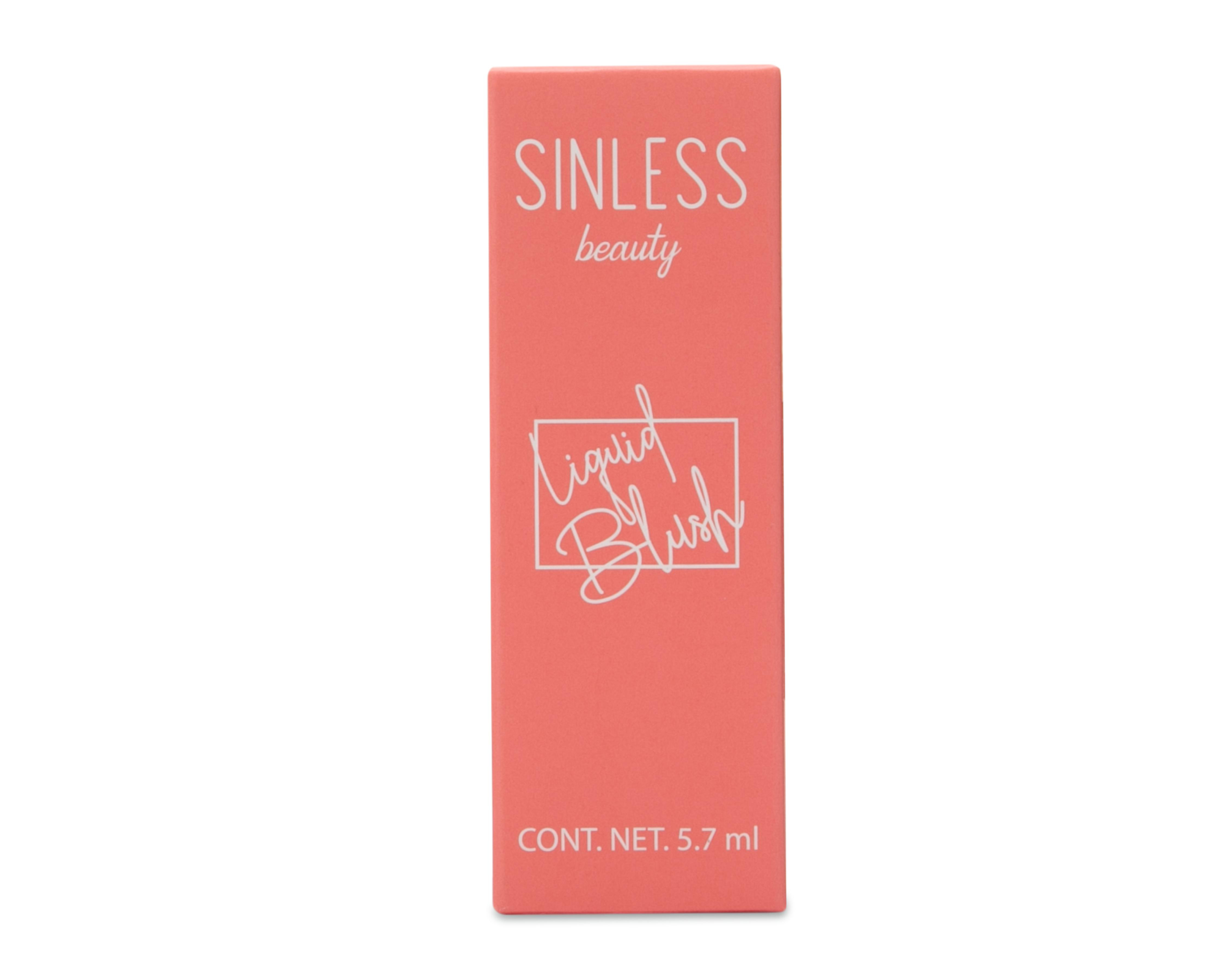 Foto 3 pulgar | Rubor Líquido Sinless Beauty Rosé 5.7 ml