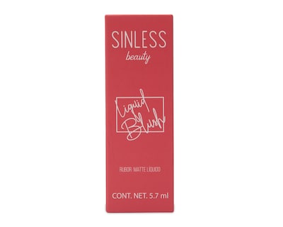 Foto 1 | Rubor Líquido Sinless Beauty Matte Chic 5.7 ml
