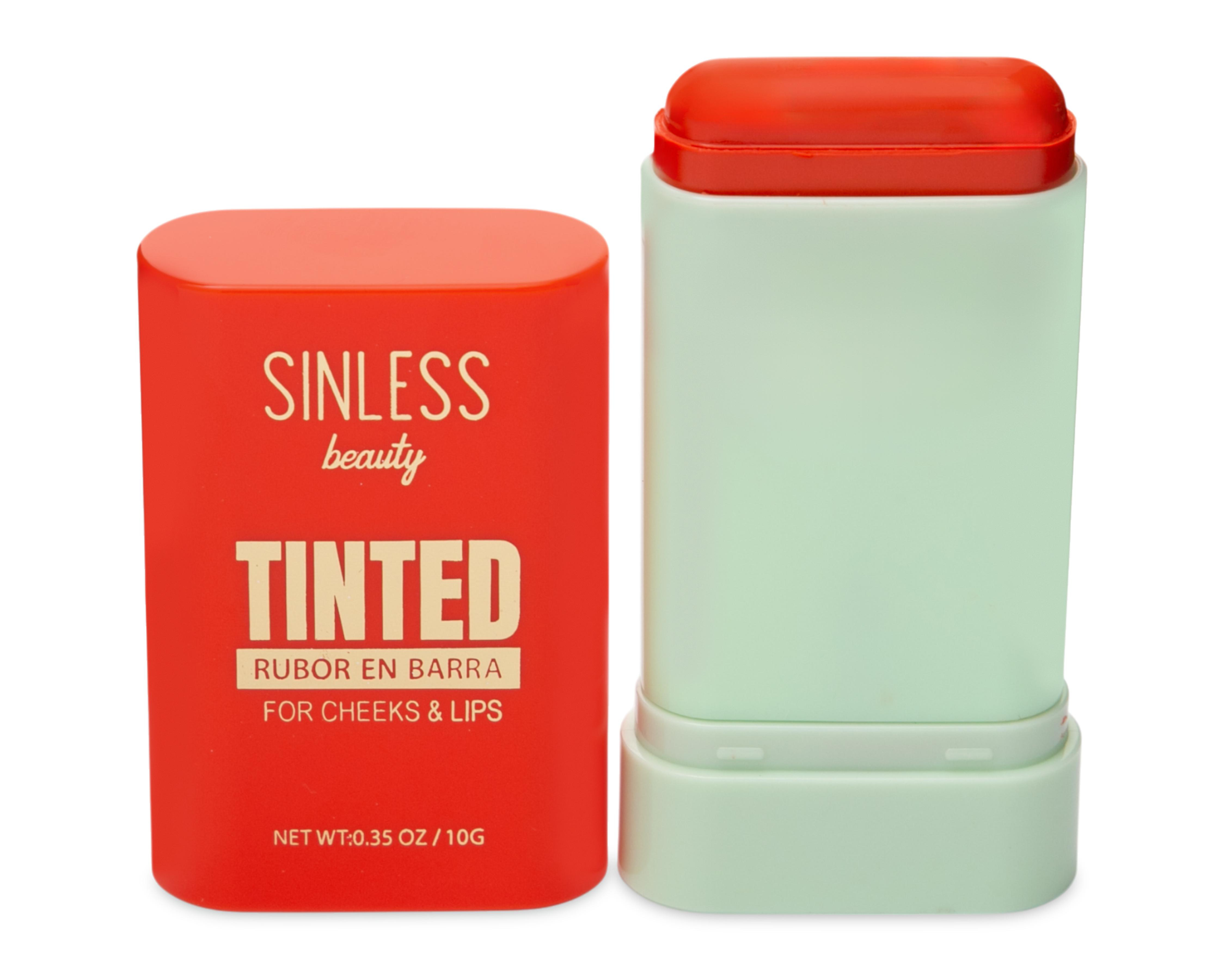 Foto 2 pulgar | Rubor en Barra Tinted Orange Sinless Beauty 10 g