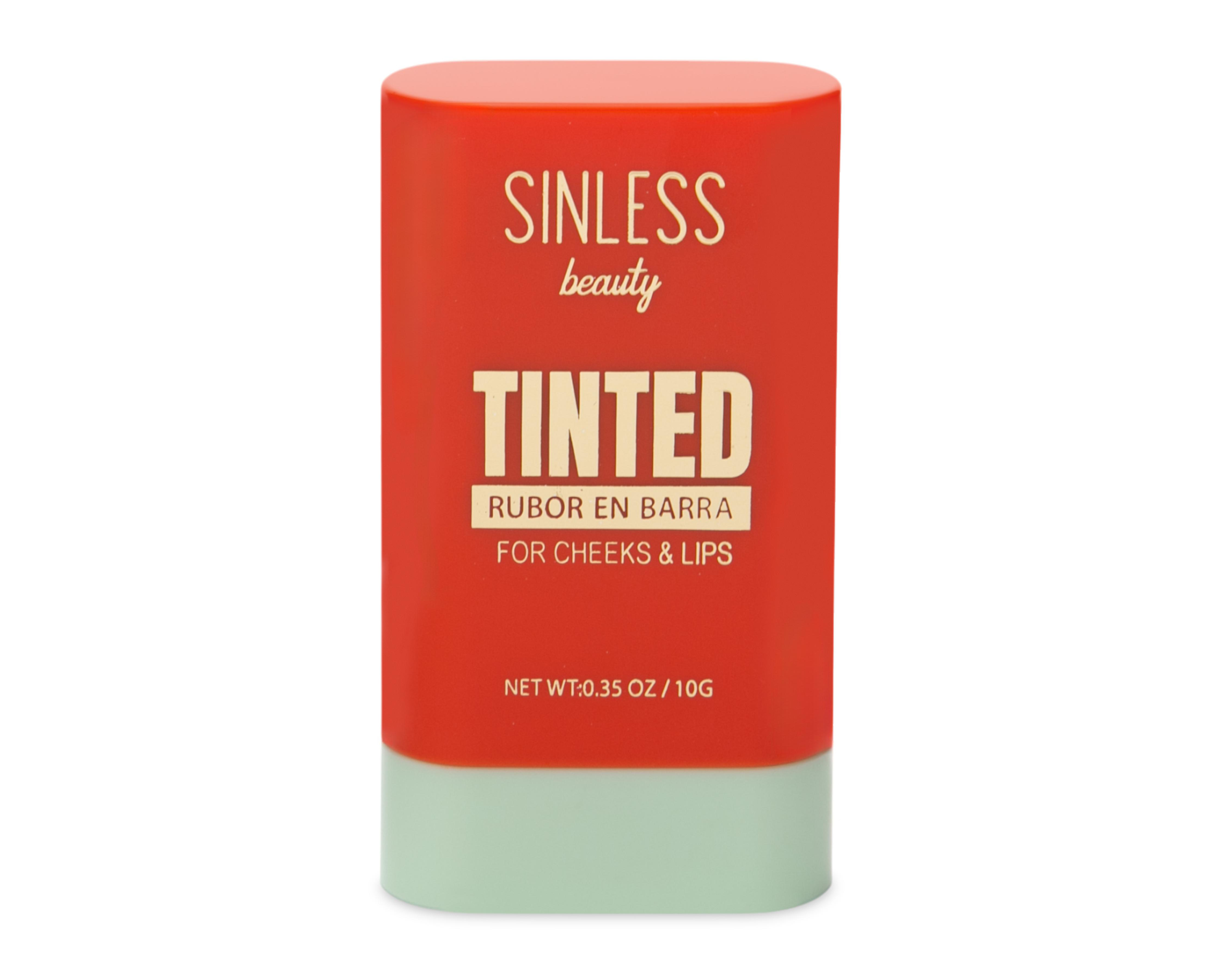 Foto 4 pulgar | Rubor en Barra Tinted Orange Sinless Beauty 10 g