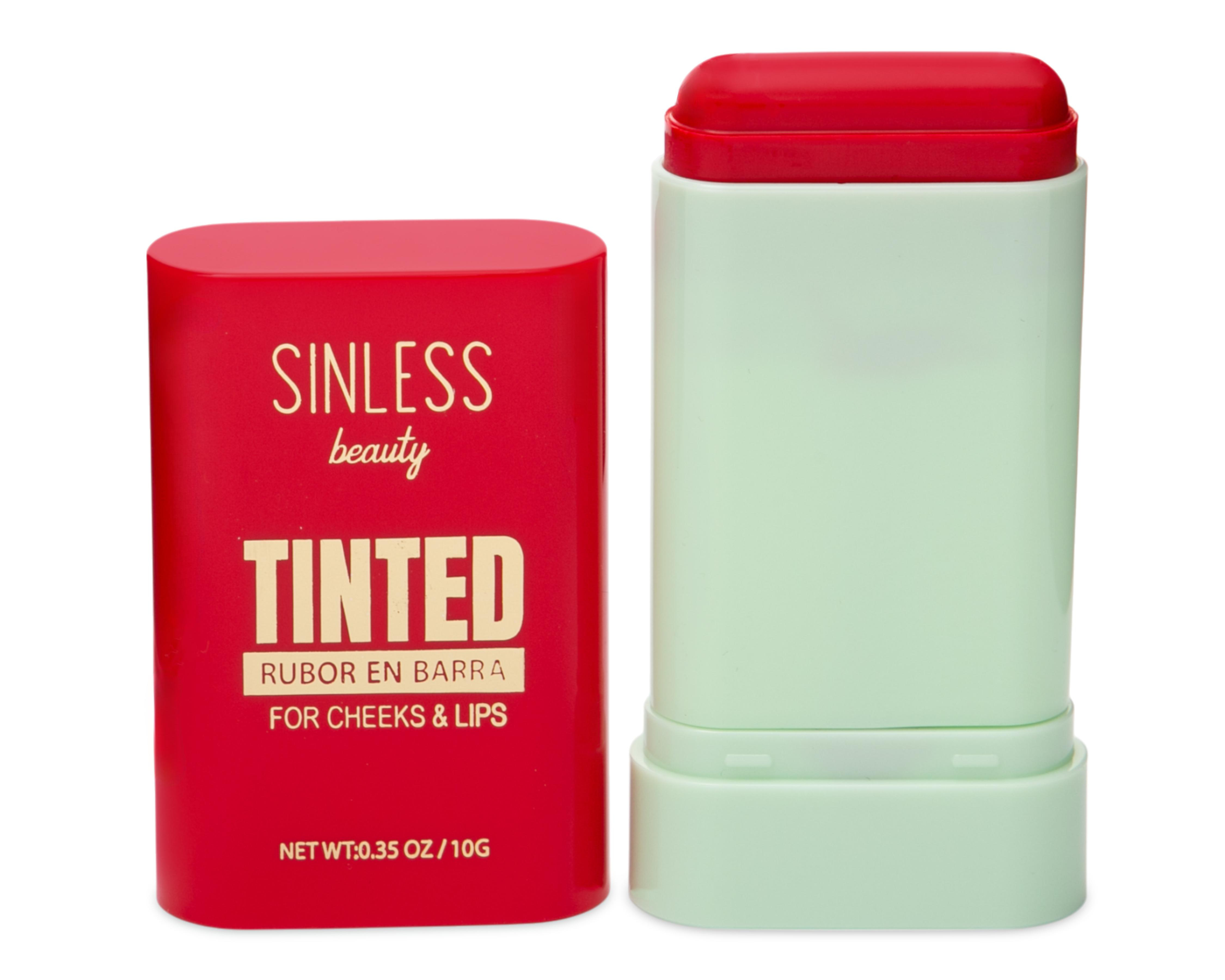 Foto 2 pulgar | Rubor en Barra Tinted Red Sinless Beauty 10 g