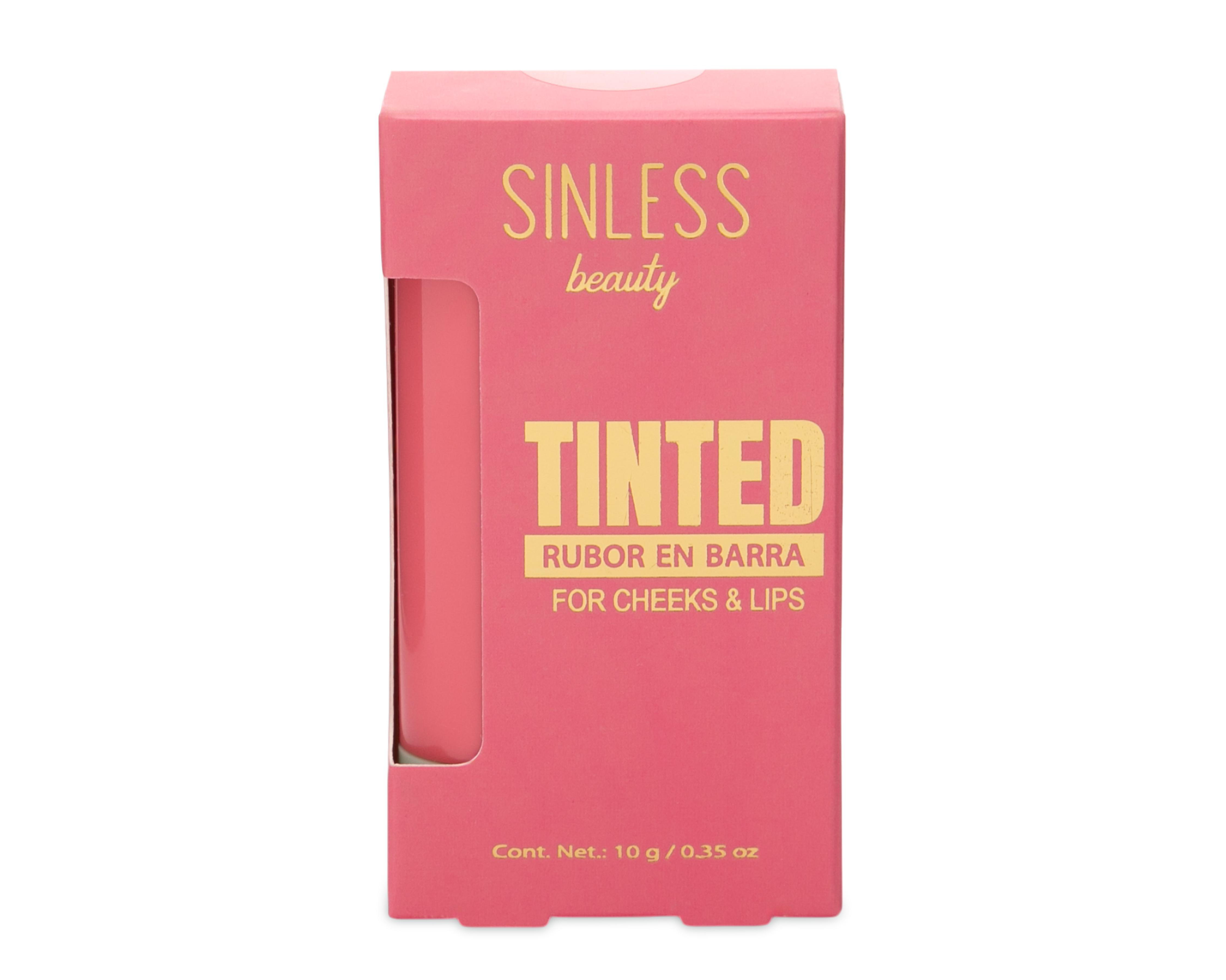 Foto 3 pulgar | Rubor en Barra Tinted Pink Sinless Beauty 10 g