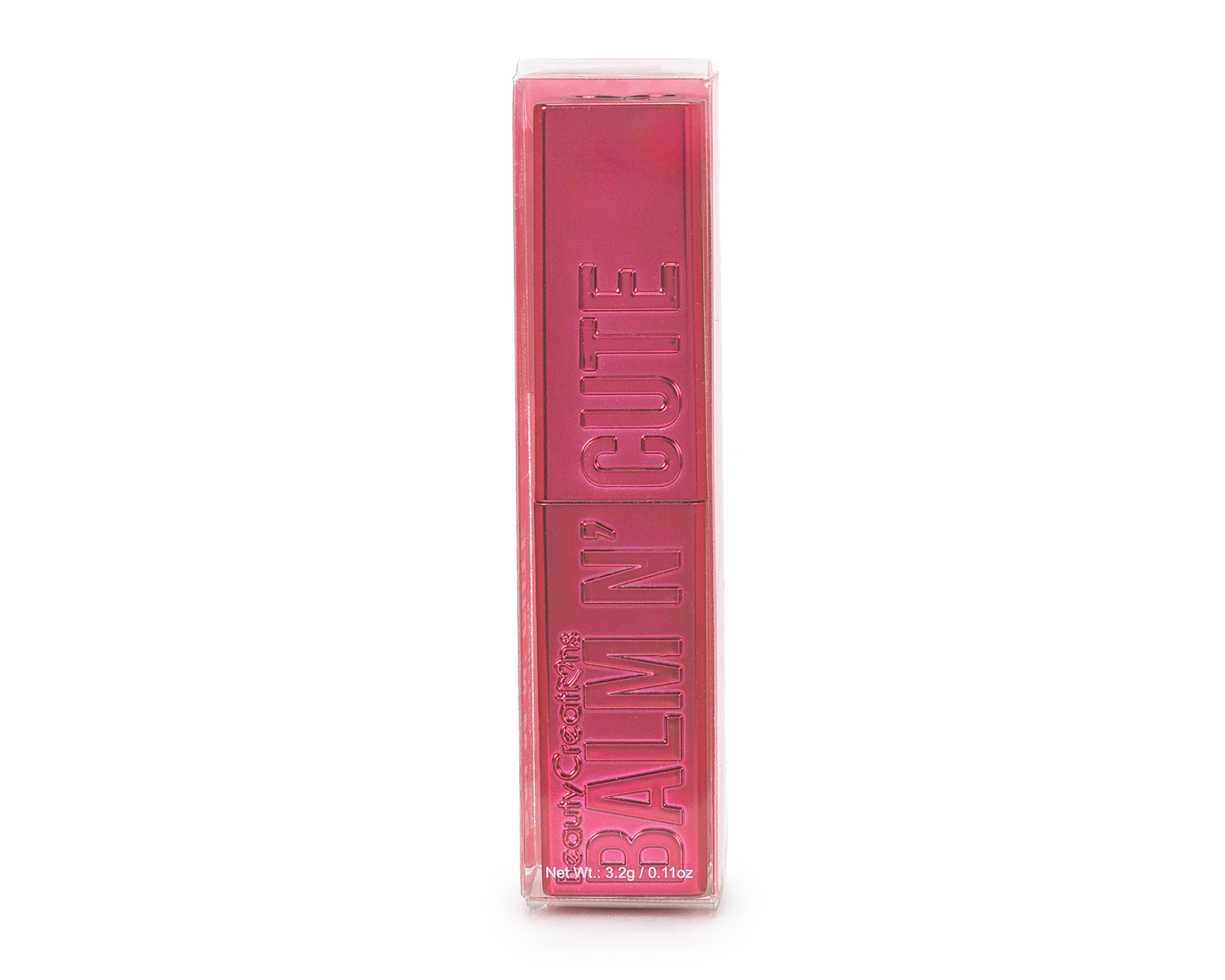Foto 2 pulgar | Labial Beauty Creations Balm N' Cute Raspberry 3.2 g