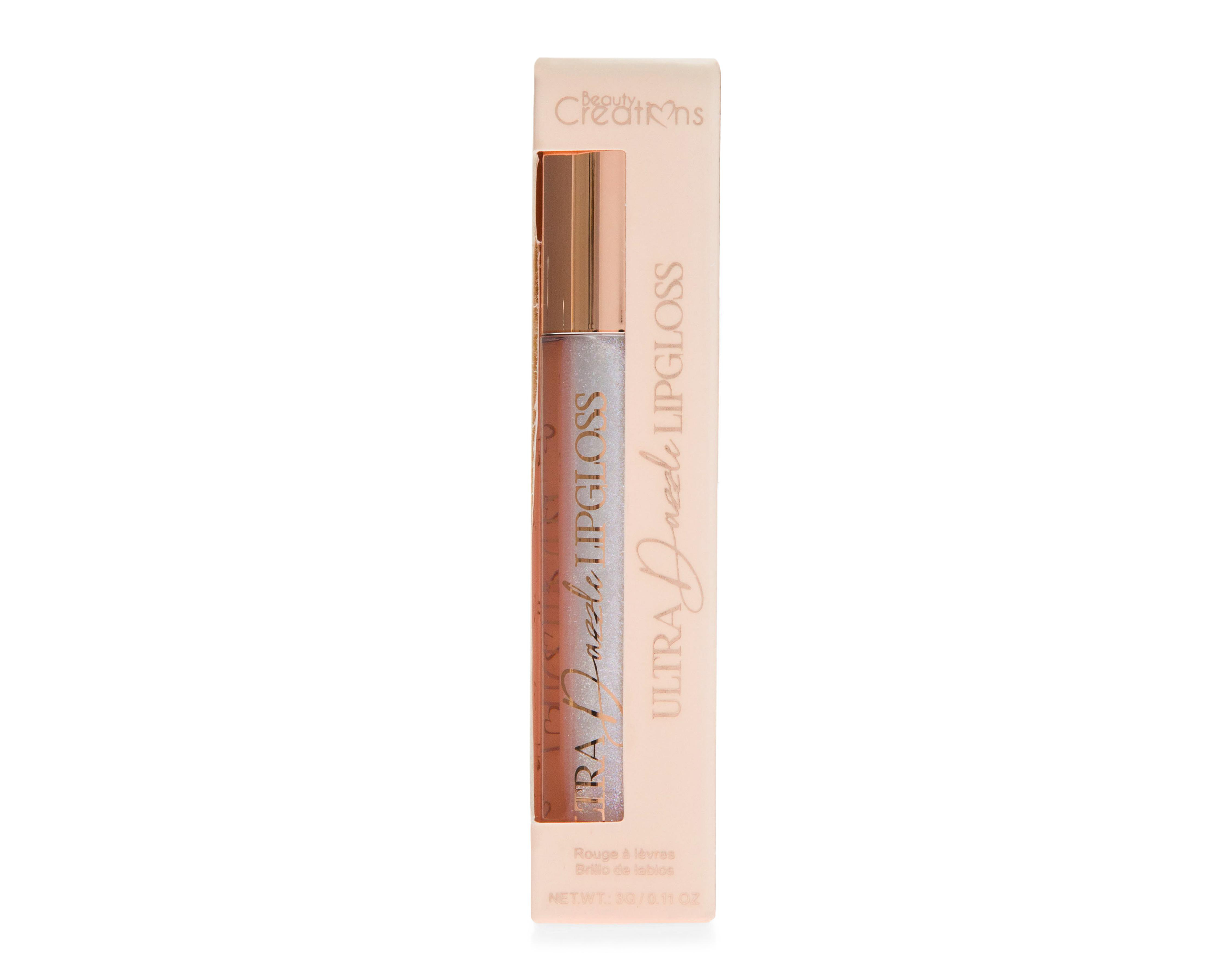 Foto 2 pulgar | Brillo Labial Beauty Creations Ultra Dazzle Pretty Girl 3 g