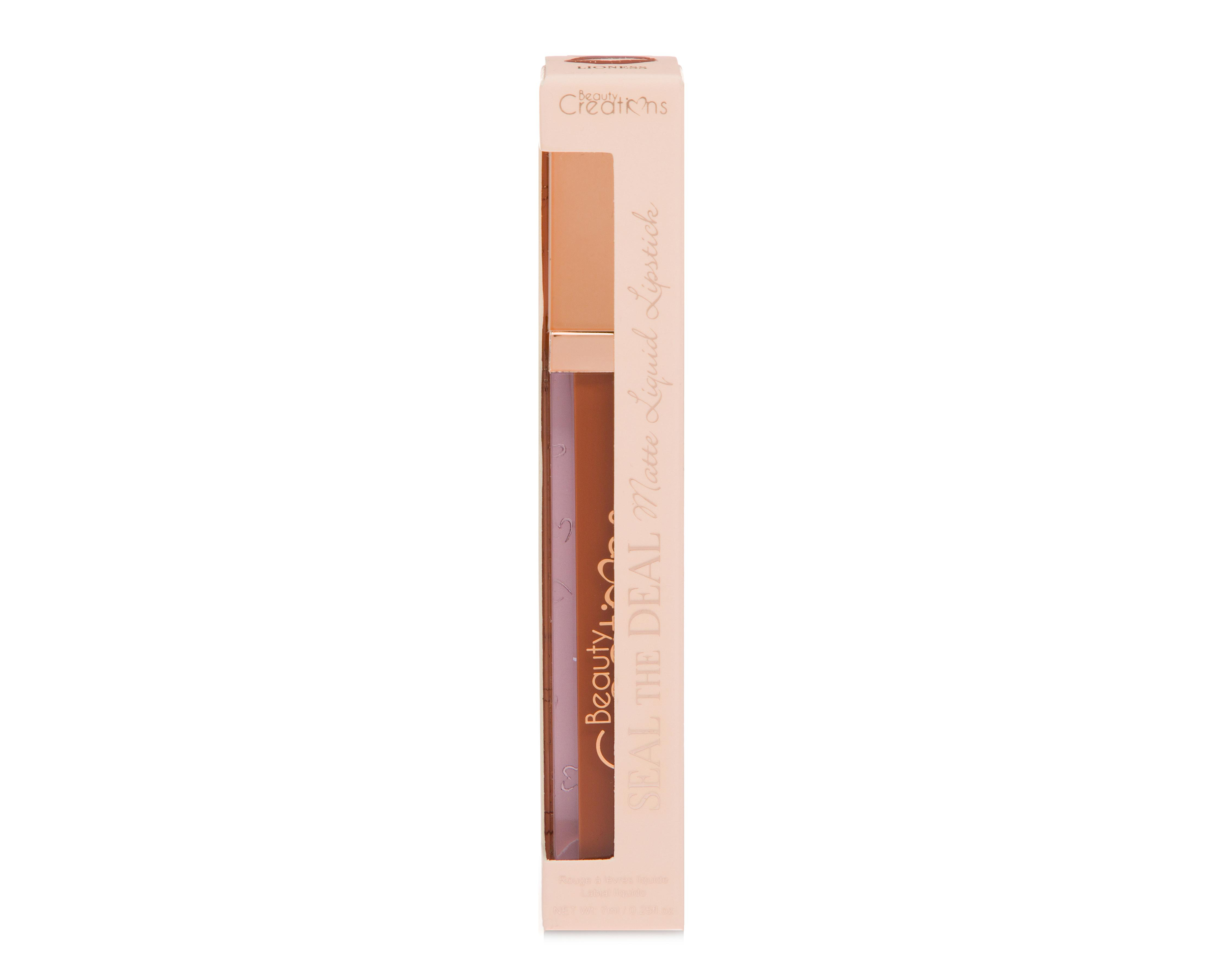Foto 2 pulgar | Labial Líquido Beauty Creations Seal The Deal Lioness 7 ml
