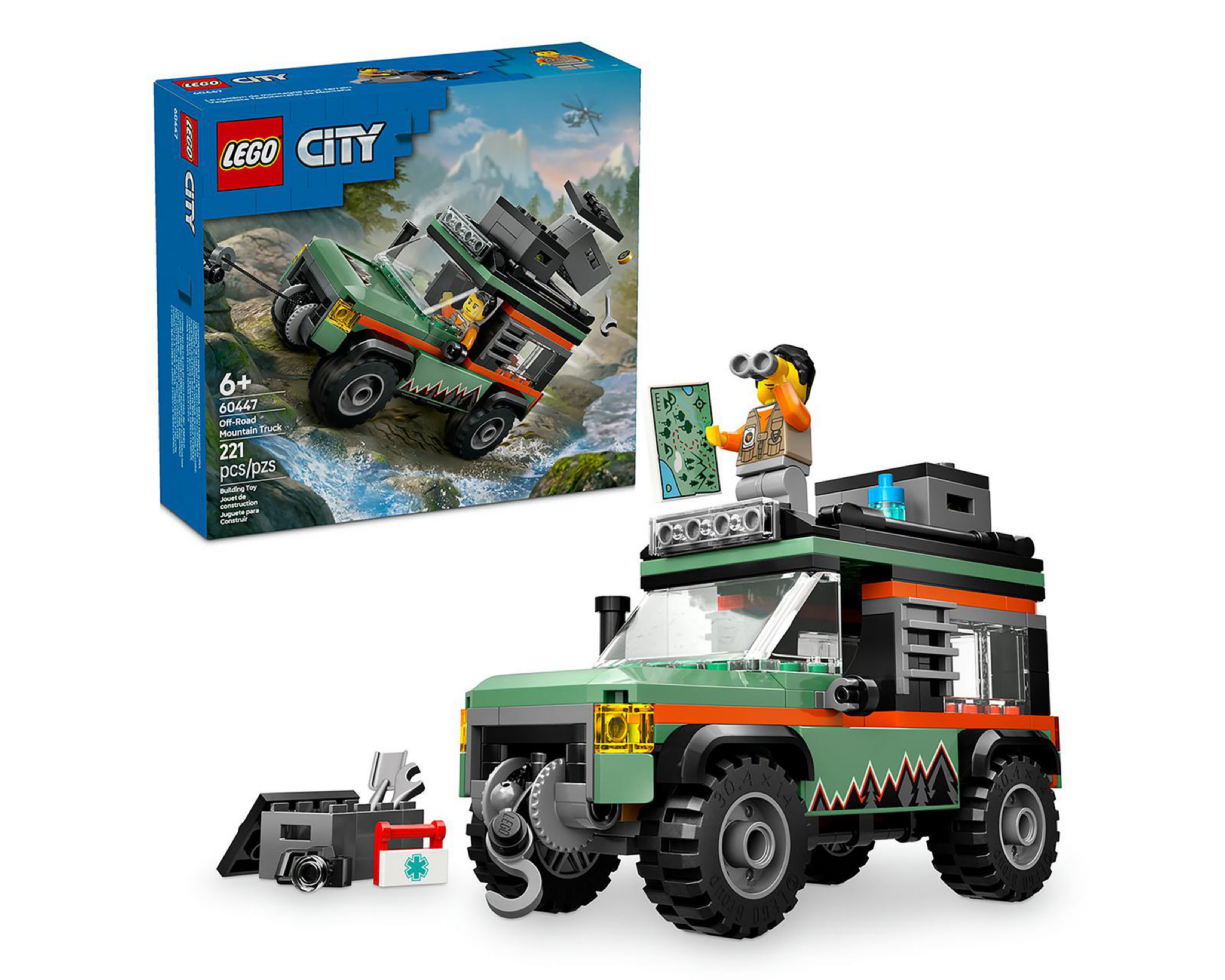 Foto 2 pulgar | LEGO City: Todoterreno 4x4 de Montaña