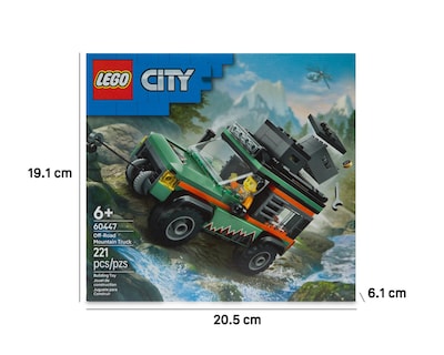 Foto 10 | LEGO City: Todoterreno 4x4 de Montaña