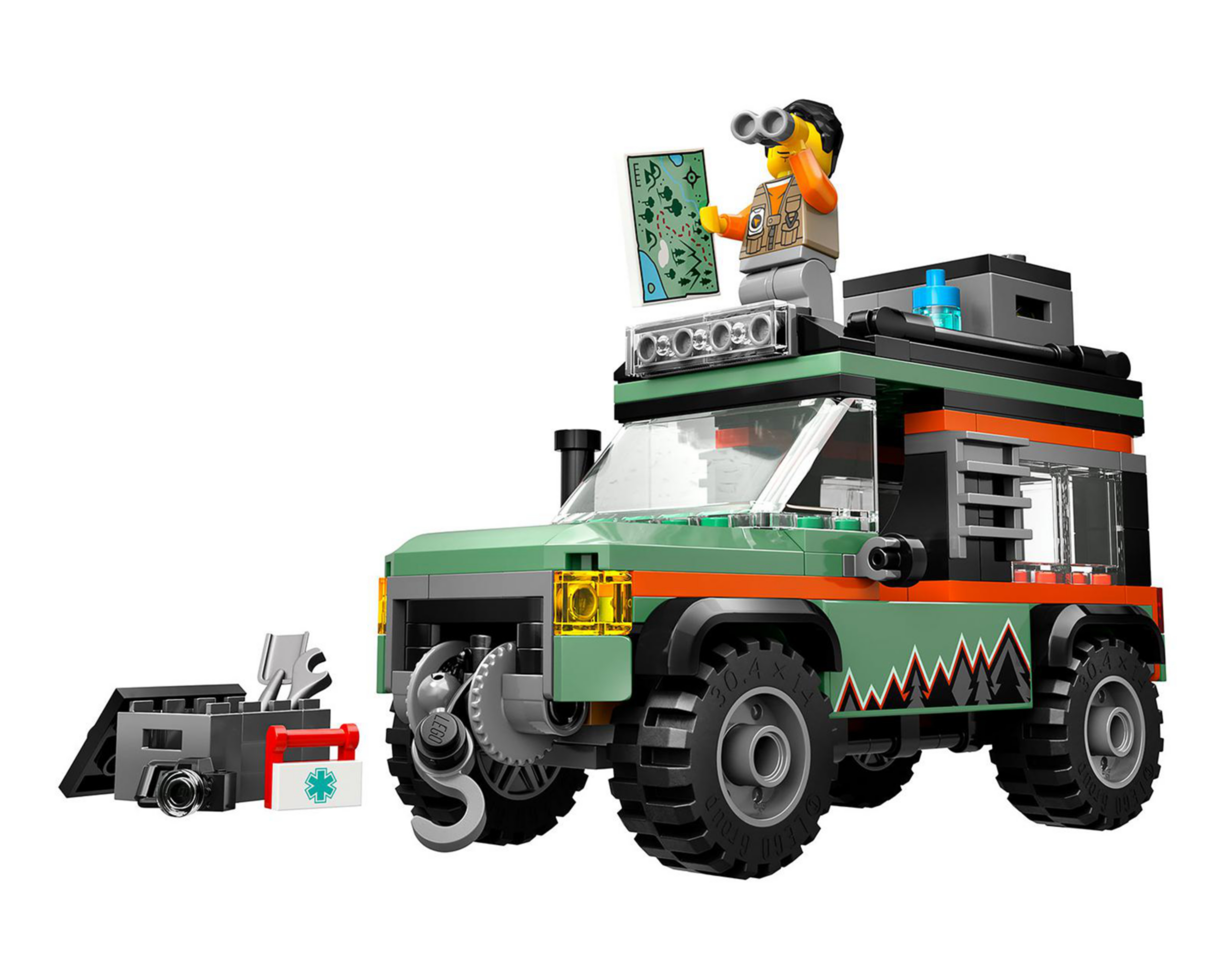 Foto 4 pulgar | LEGO City: Todoterreno 4x4 de Montaña