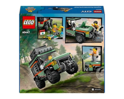 Foto 9 | LEGO City: Todoterreno 4x4 de Montaña