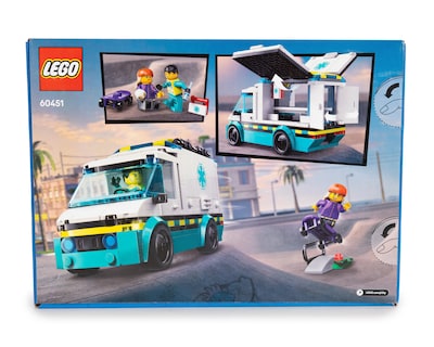 Foto 2 | LEGO City: Ambulancia de Emergencias