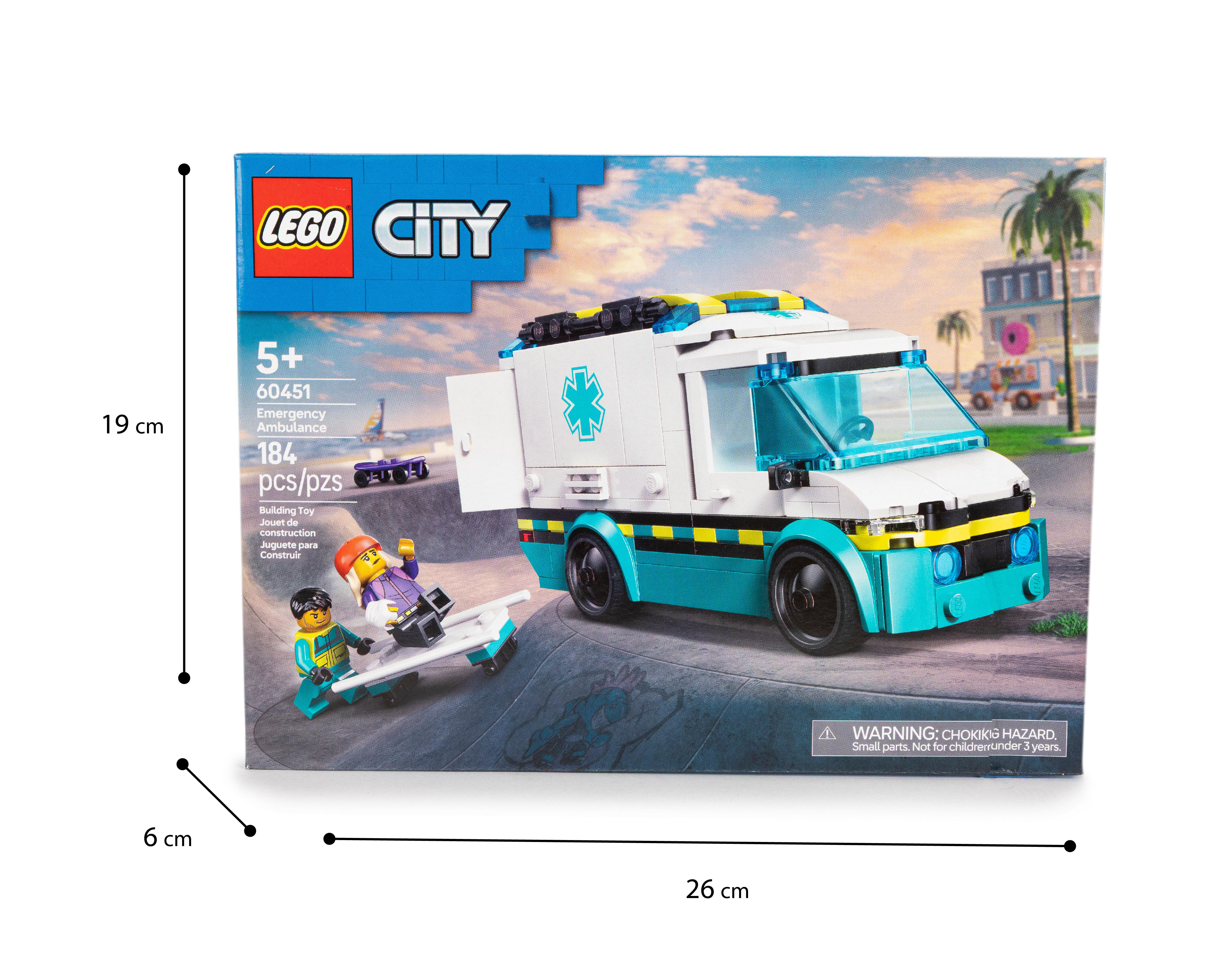 Foto 5 pulgar | LEGO City: Ambulancia de Emergencias