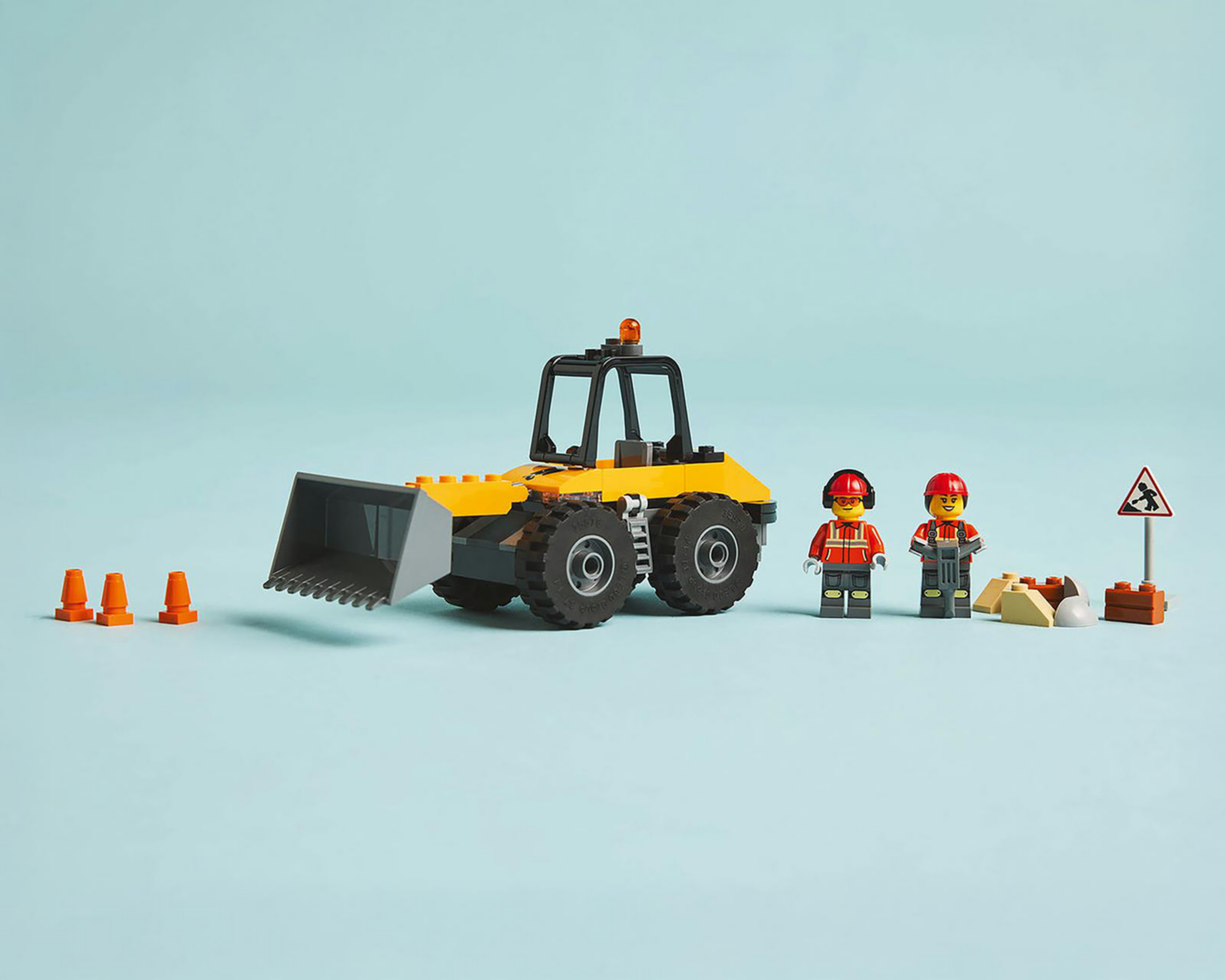 Foto 7 pulgar | LEGO City: Cargadora con Ruedas Amarilla