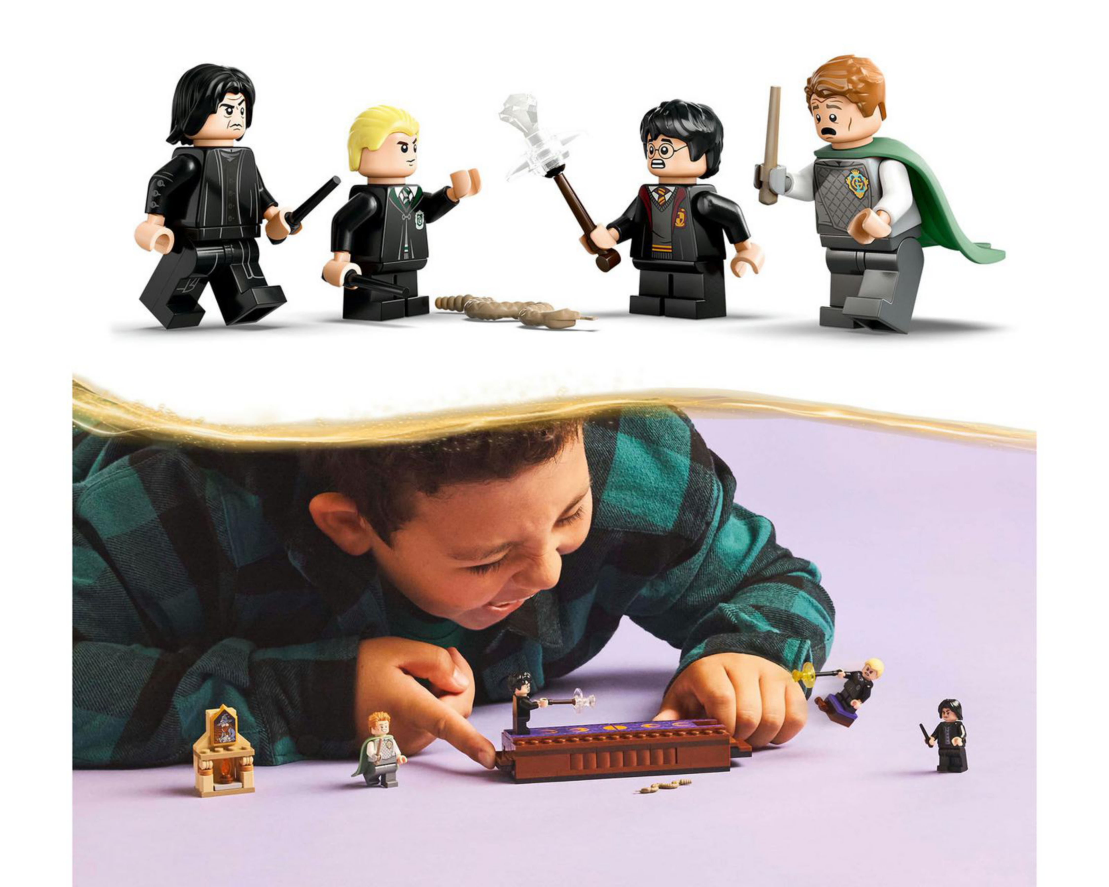 Foto 9 pulgar | LEGO Castillo de Hogwarts: Club de Duelo