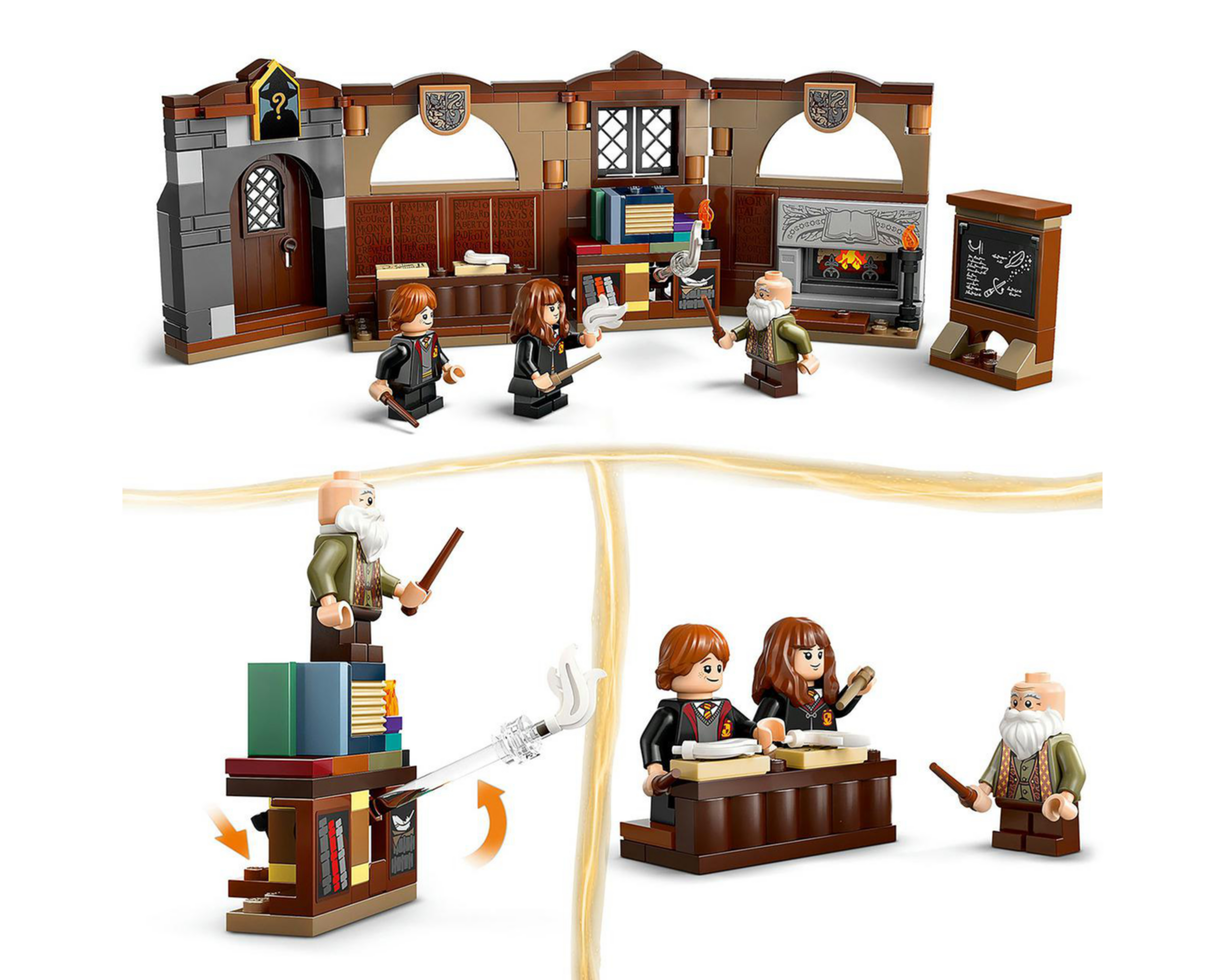 Foto 8 pulgar | LEGO Harry Potter: Castillo de Hogwarts: Clase de Encantamientos