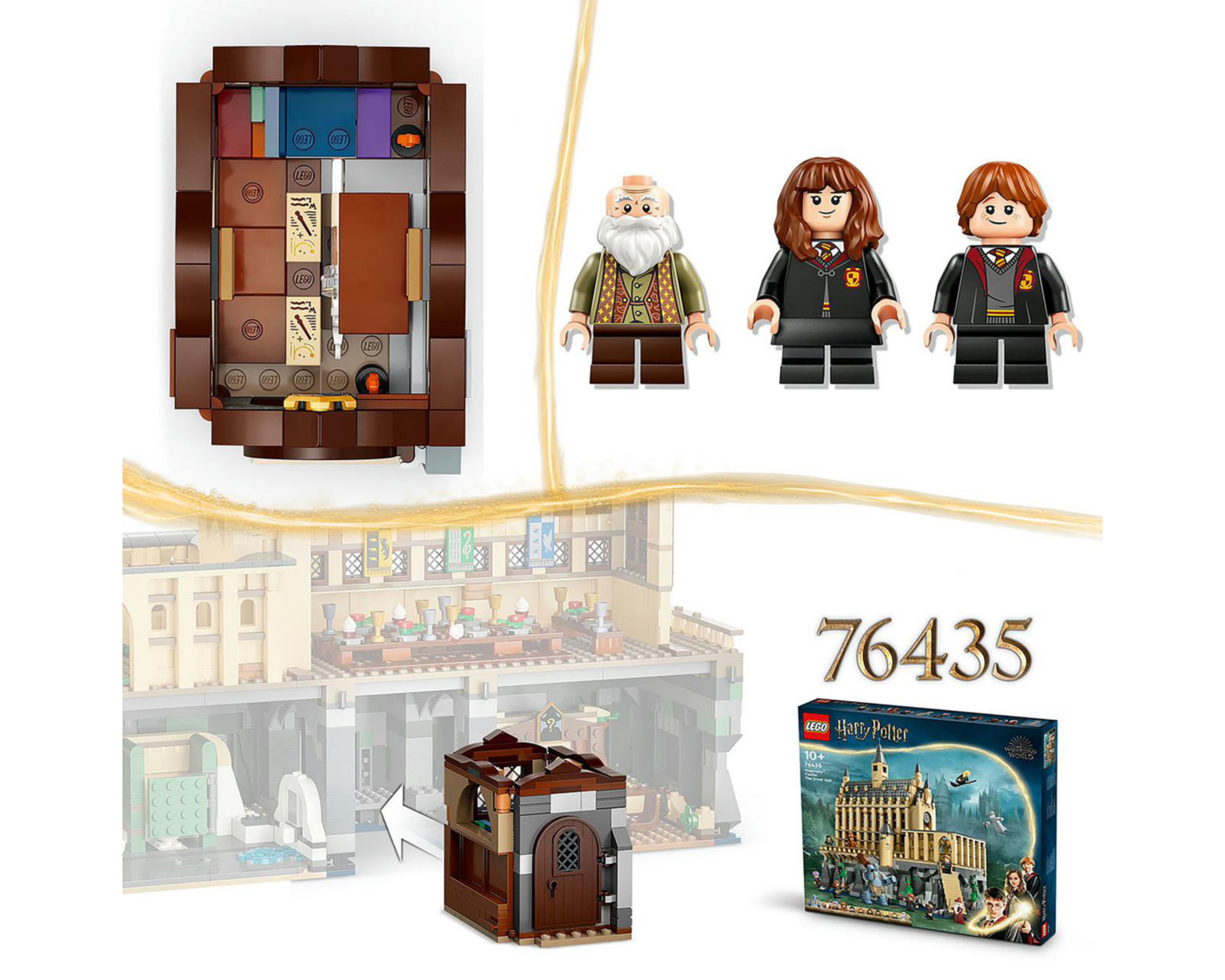 Foto 9 pulgar | LEGO Harry Potter: Castillo de Hogwarts: Clase de Encantamientos