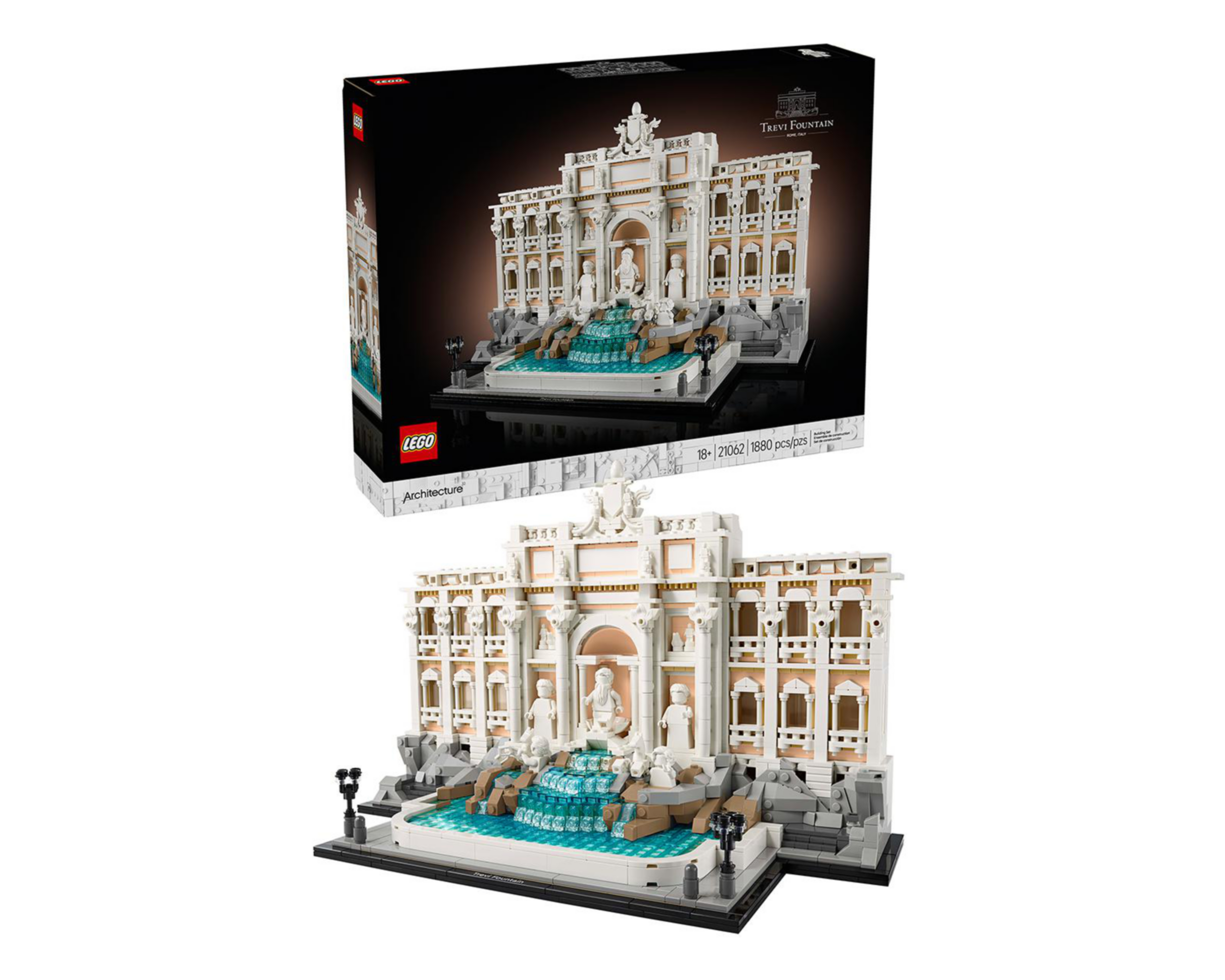 Foto 1 | LEGO Architecture Fontana di Trevi