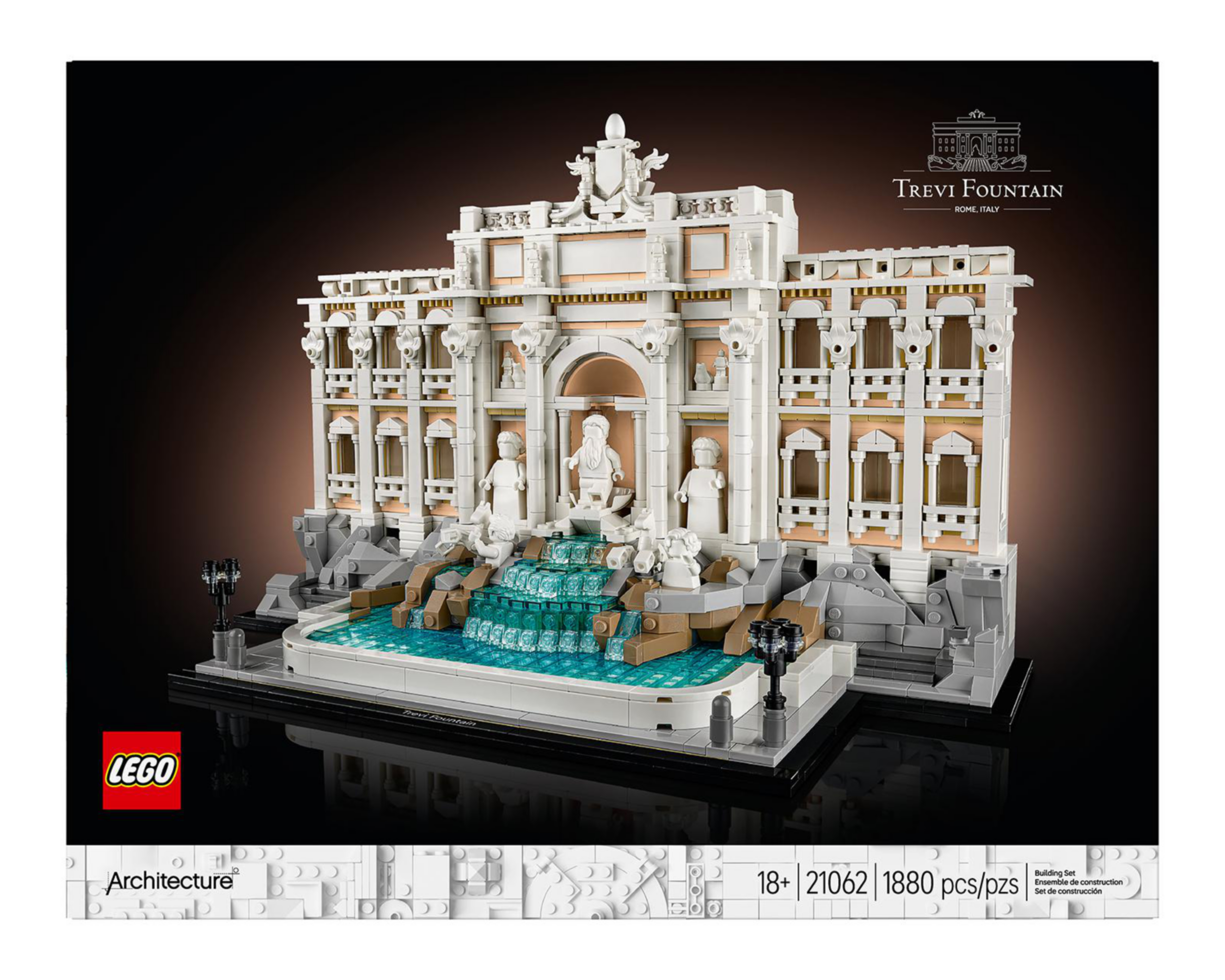 Foto 3 pulgar | LEGO Architecture Fontana di Trevi